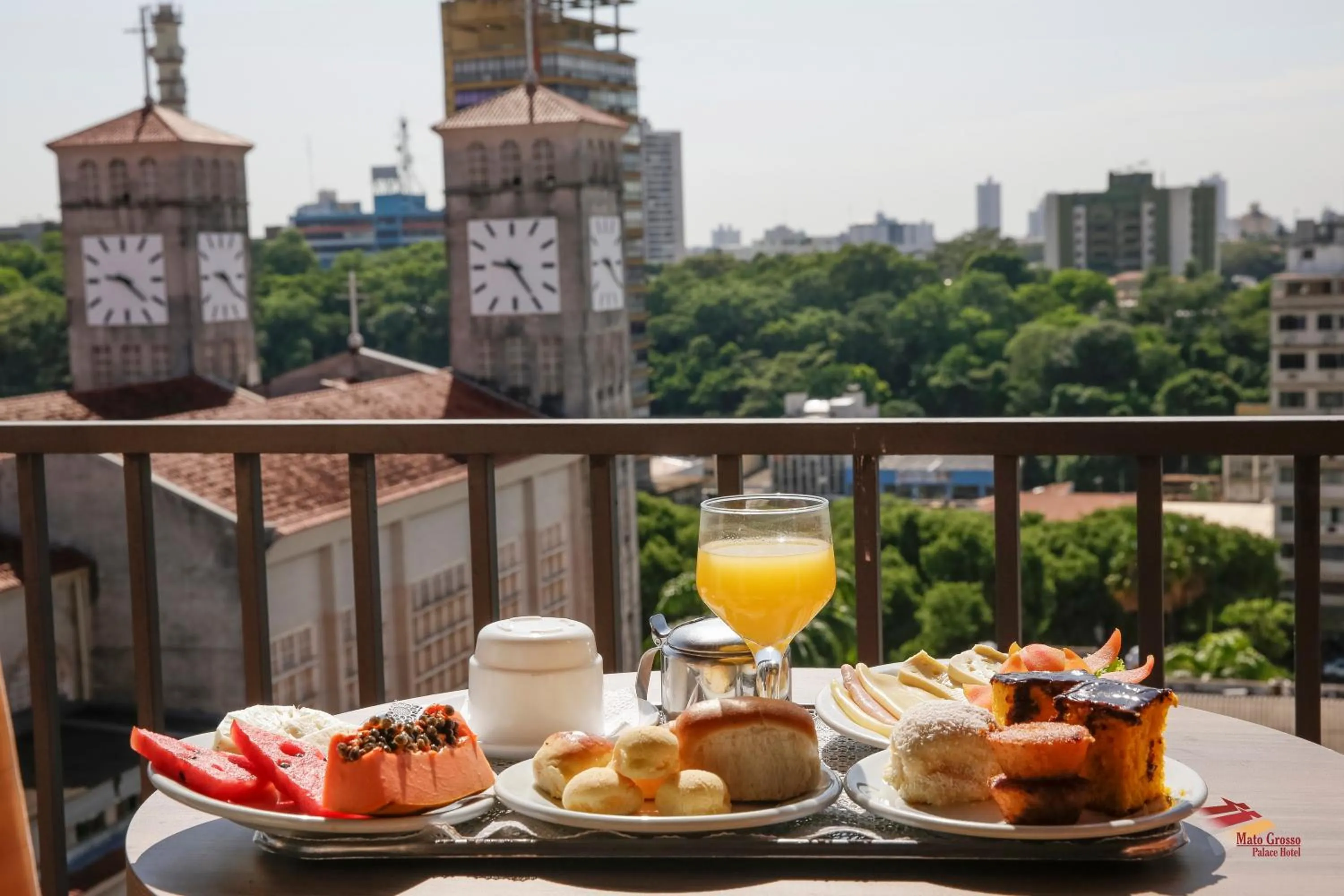 Balcony/Terrace in Mato Grosso Palace Hotel