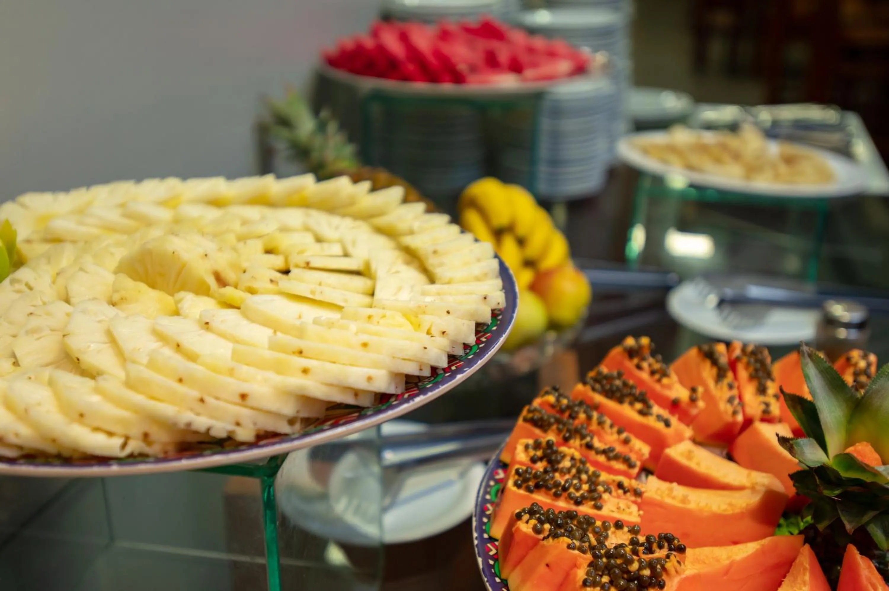 Food and drinks in Mato Grosso Palace Hotel