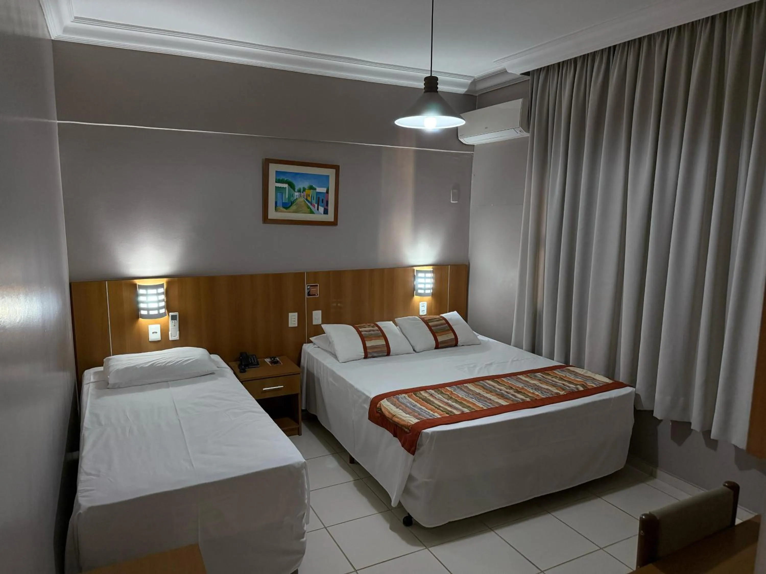 Bedroom, Bed in Mato Grosso Palace Hotel