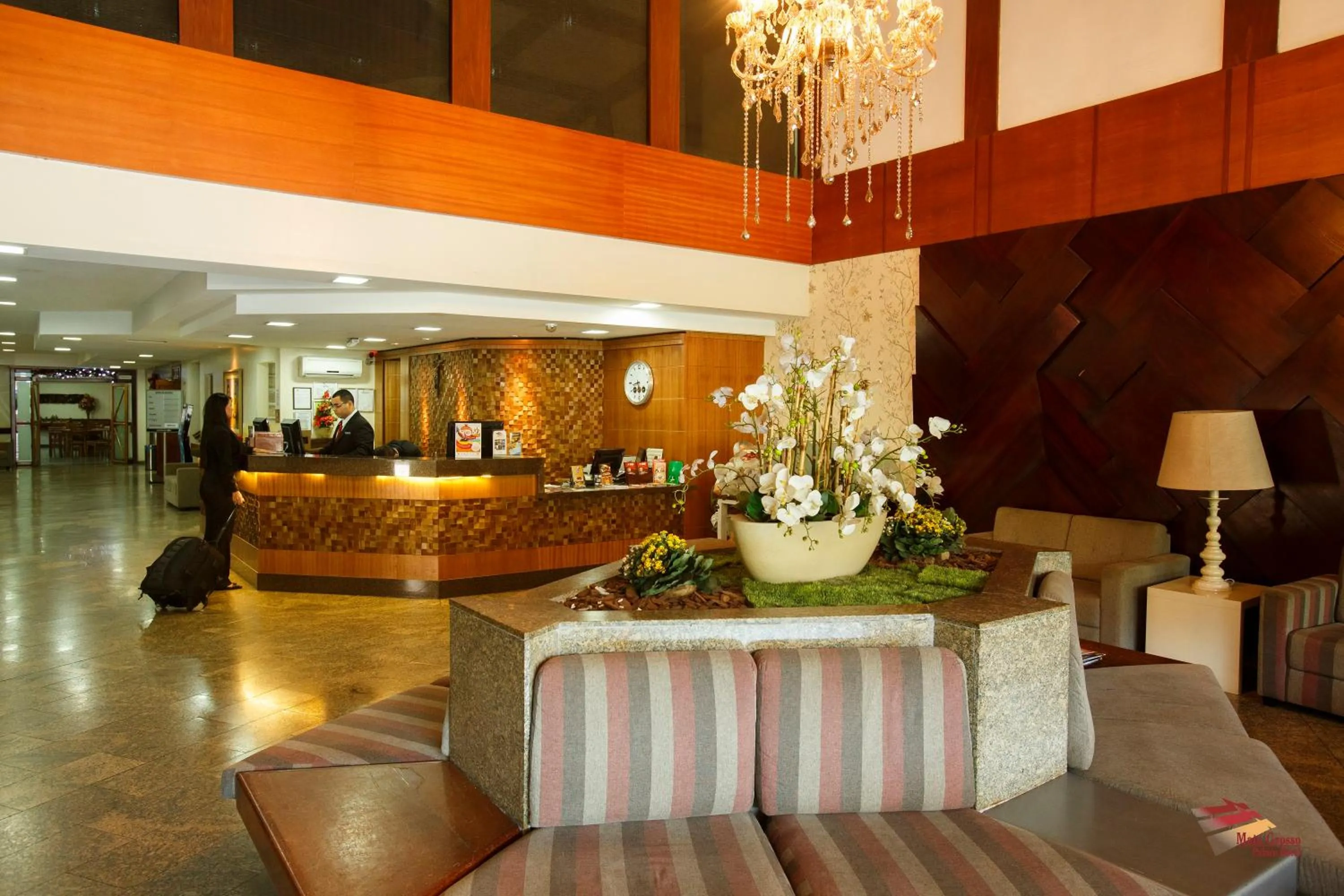 Lobby or reception in Mato Grosso Palace Hotel