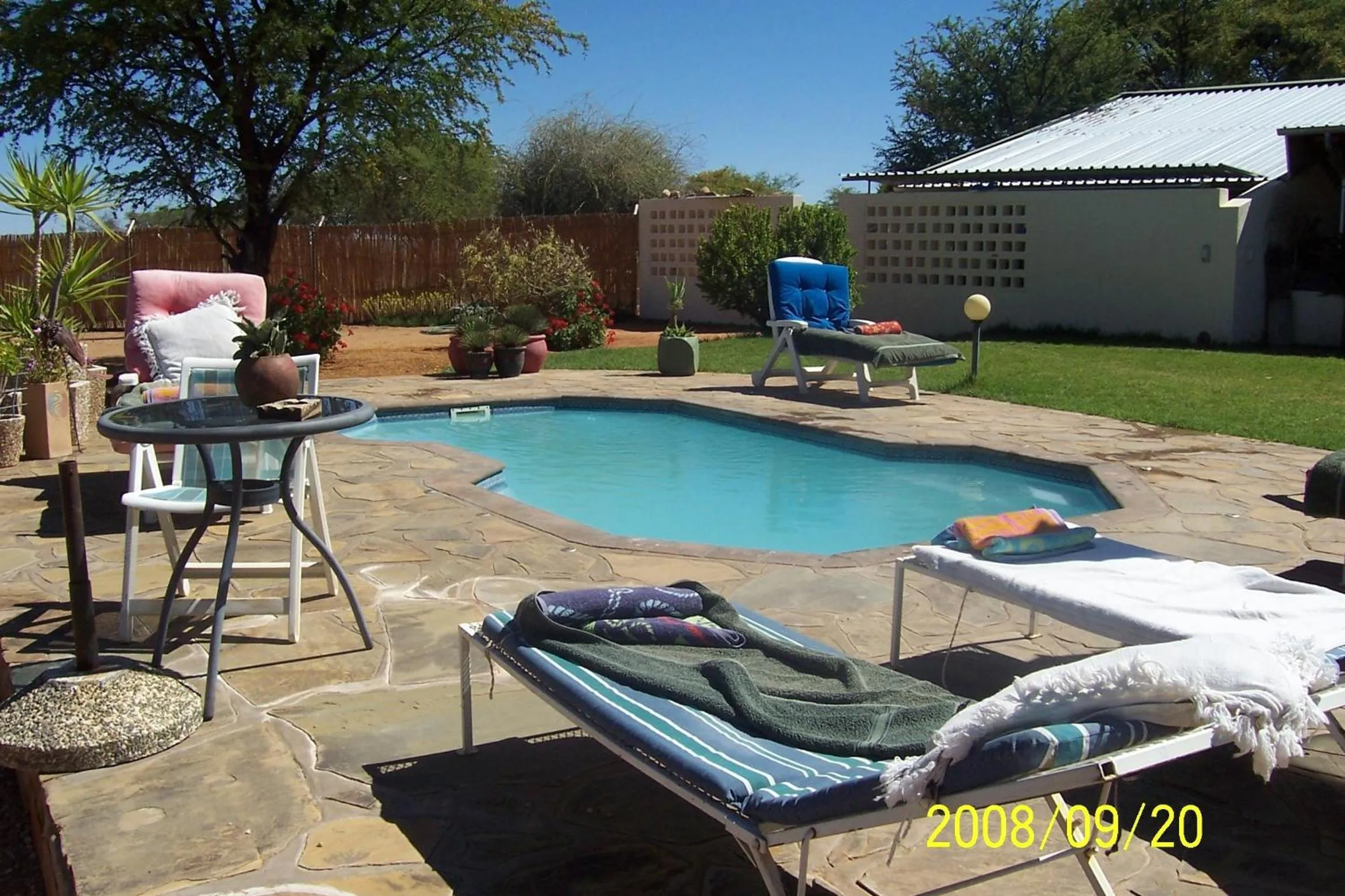 Swimming pool in Etango Ranch Guest Farm