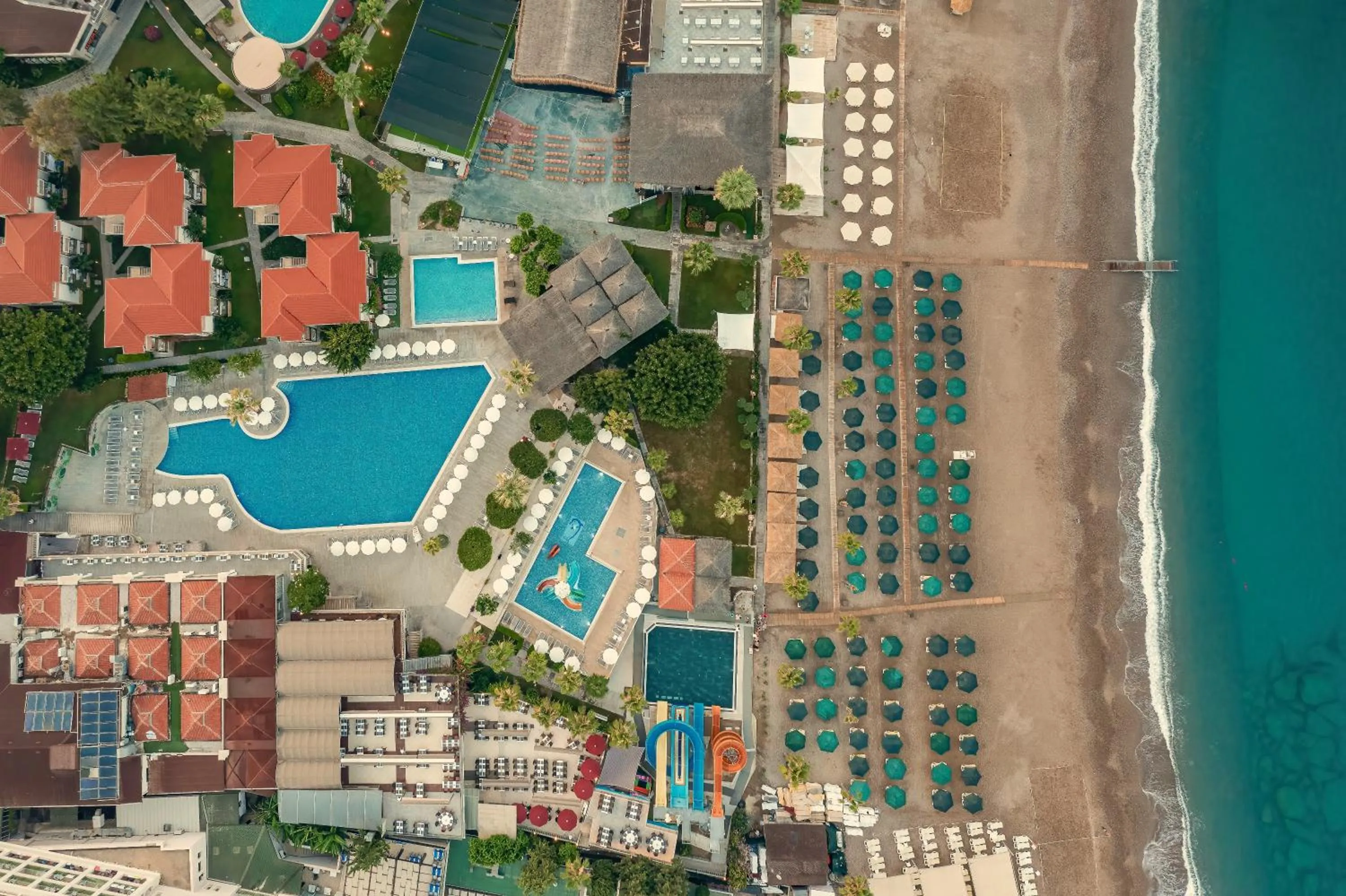 Bird's eye view in Justiniano Club Alanya