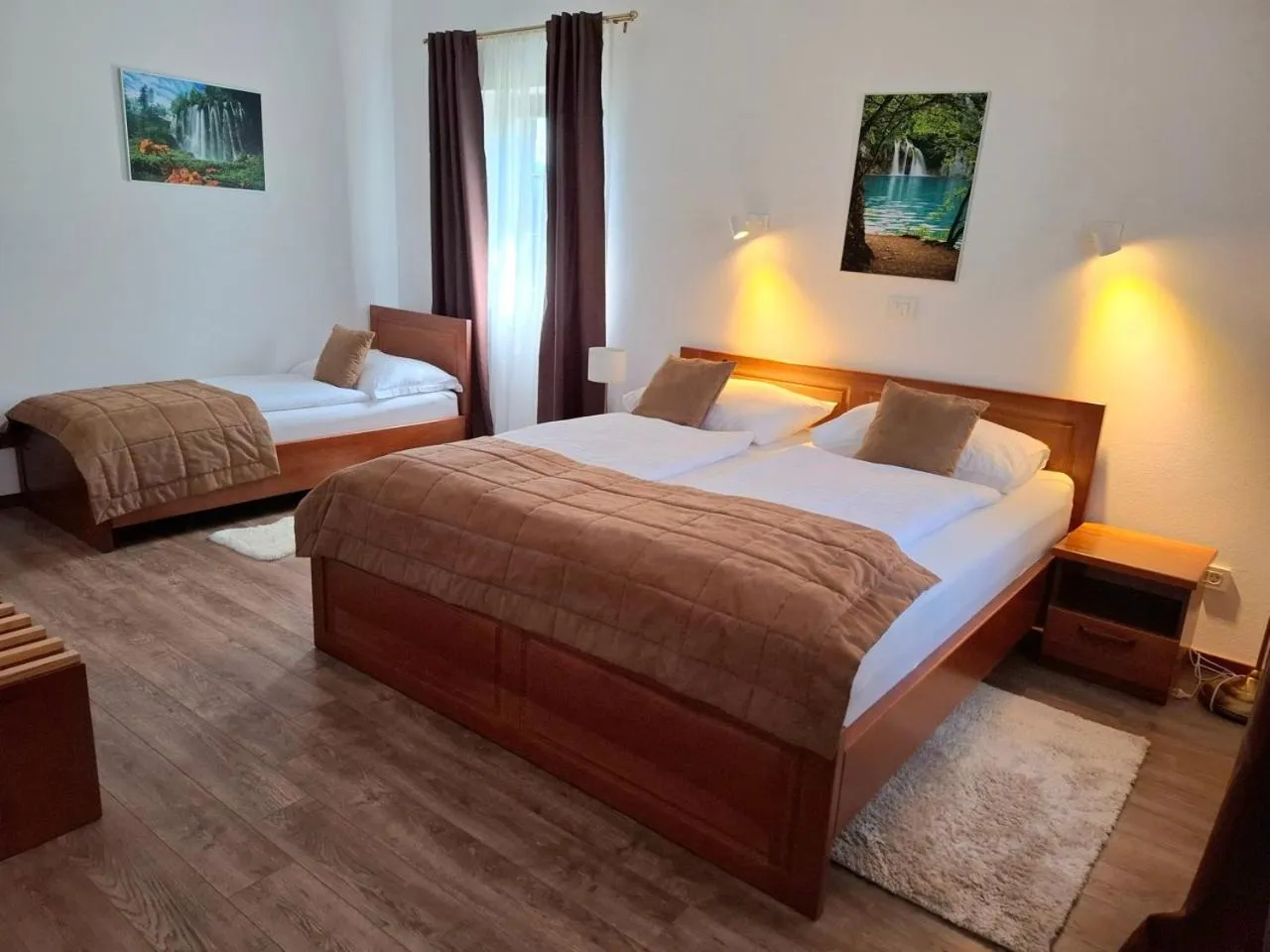 Bed in B&B Plitvice Lakes Villa Mija