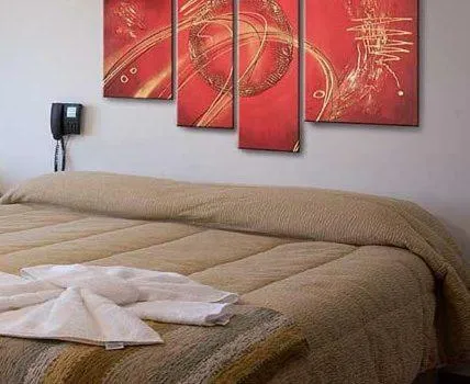 Bed in Monte Cervino Hotel