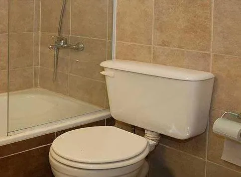 Bathroom in Monte Cervino Hotel