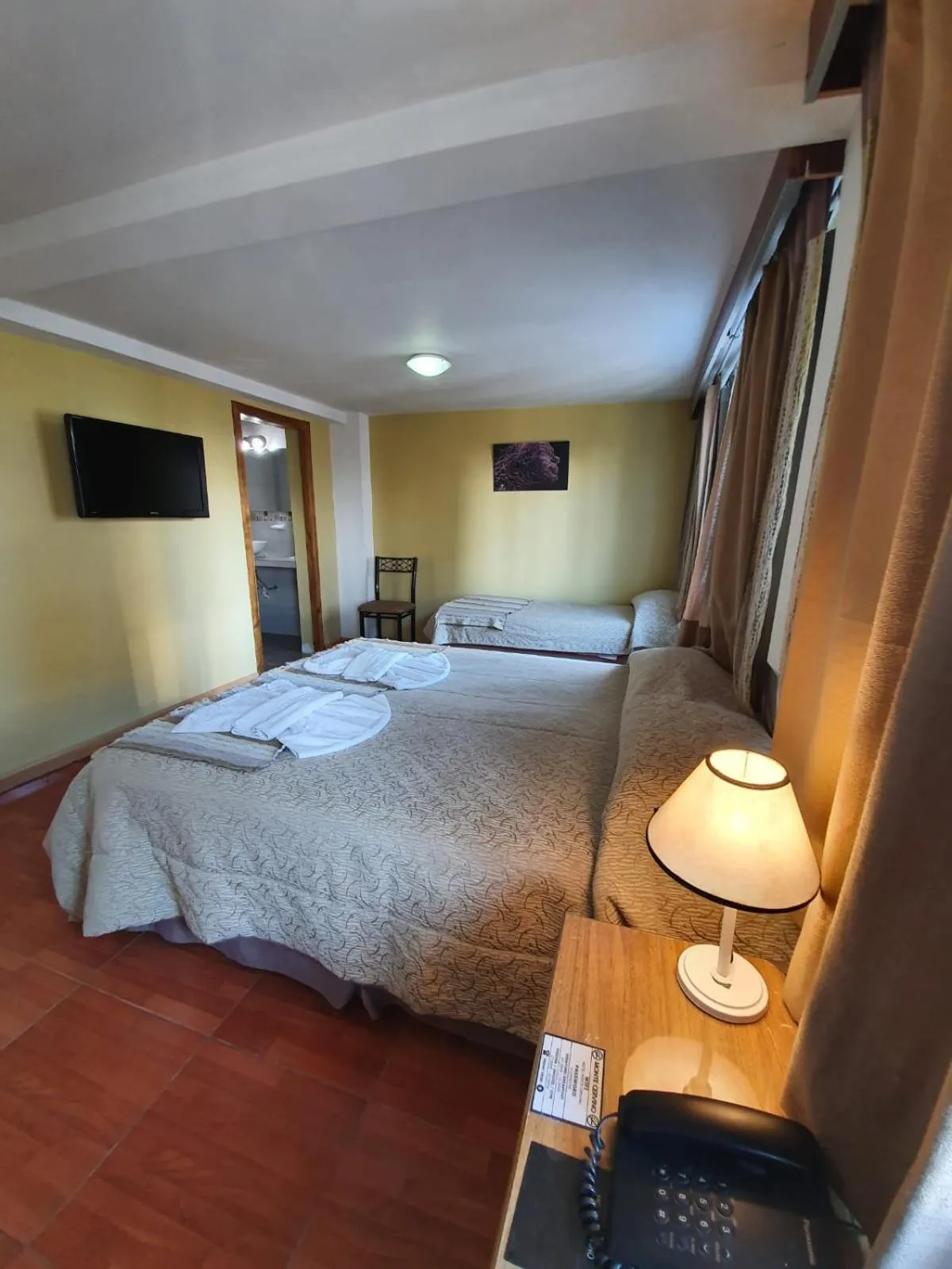 Bed in Monte Cervino Hotel