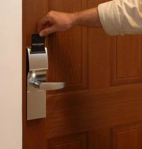 Bedroom in Monte Cervino Hotel