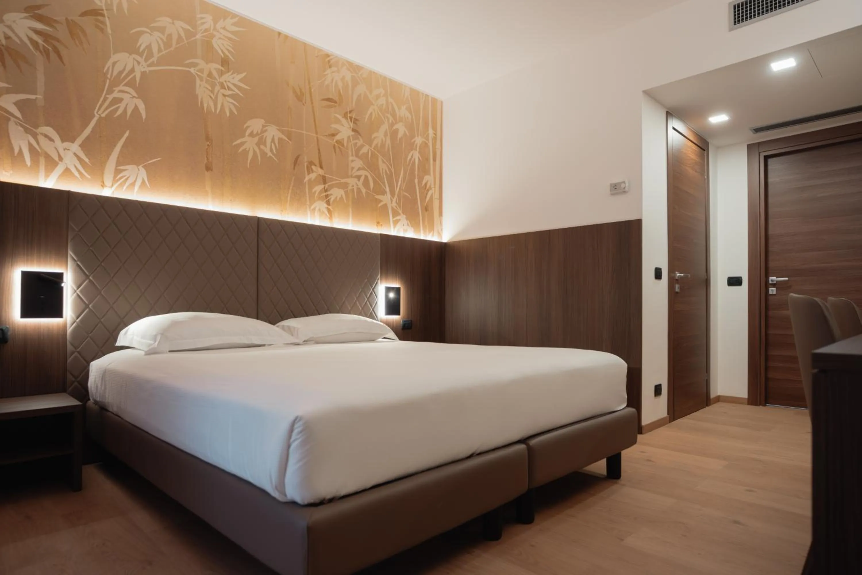 Bedroom, Bed in Hotel Pineta