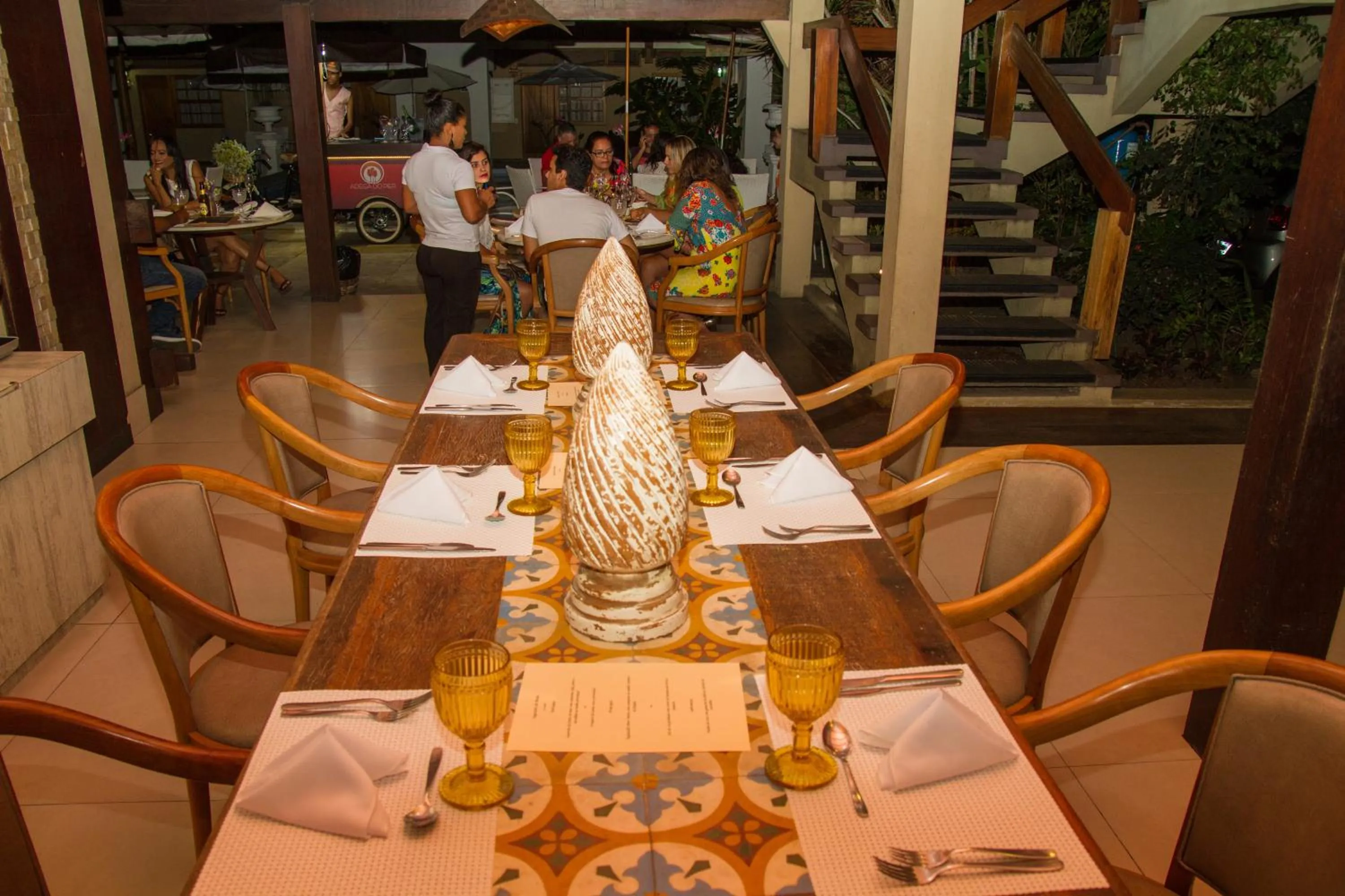 Restaurant/places to eat in Pousada Pier do Pontal