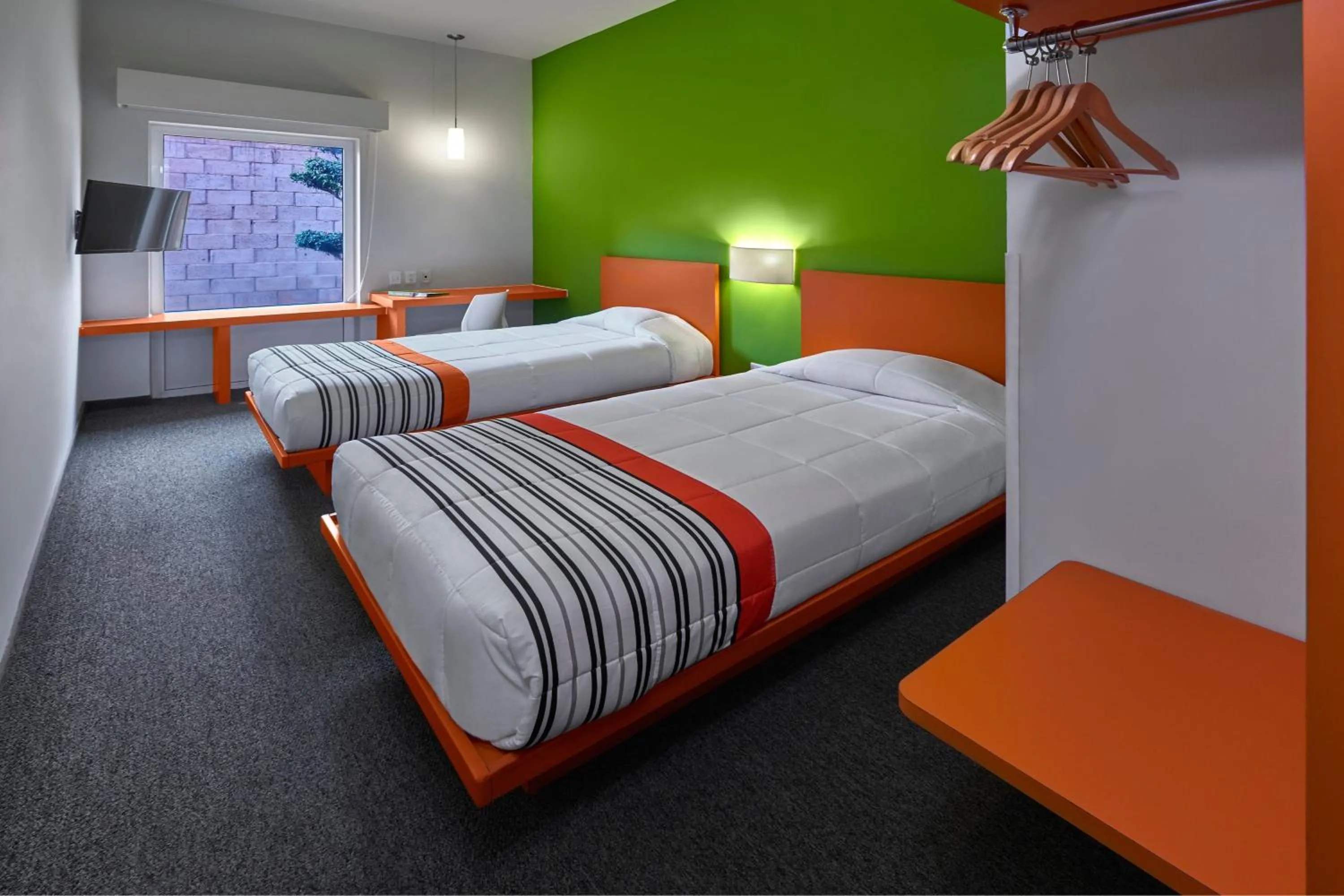 Bedroom, Bed in City Express Junior by Marriott Toluca Aeropuerto