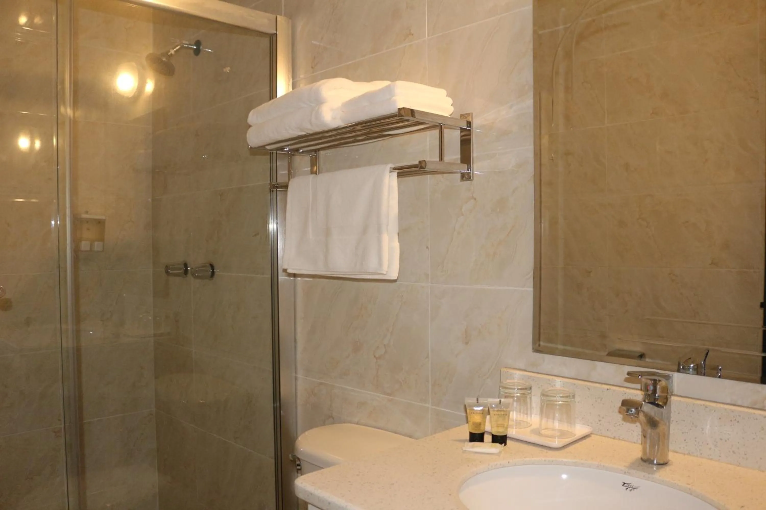 Shower in Hotel F Sur Inn