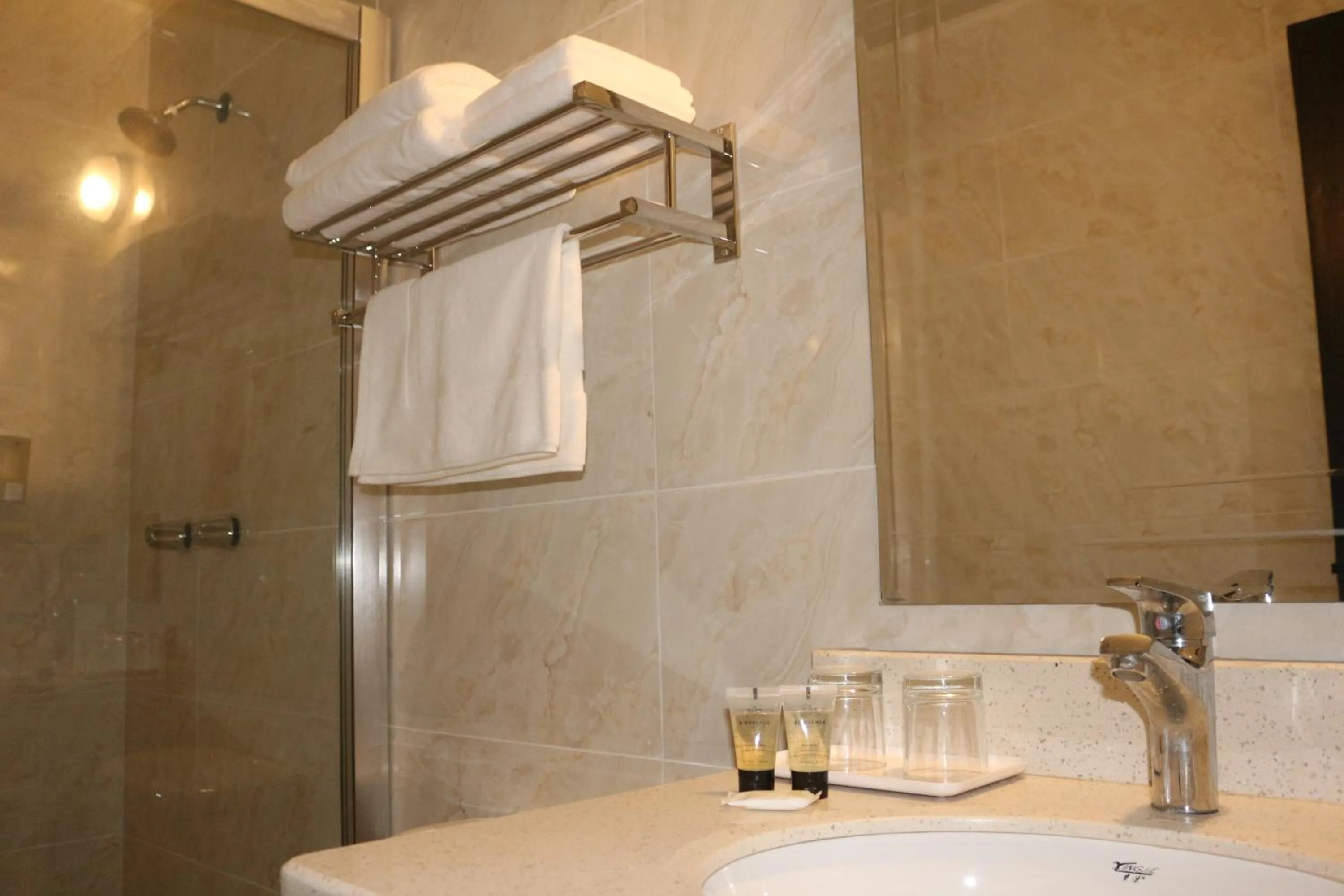 Shower in Hotel F Sur Inn