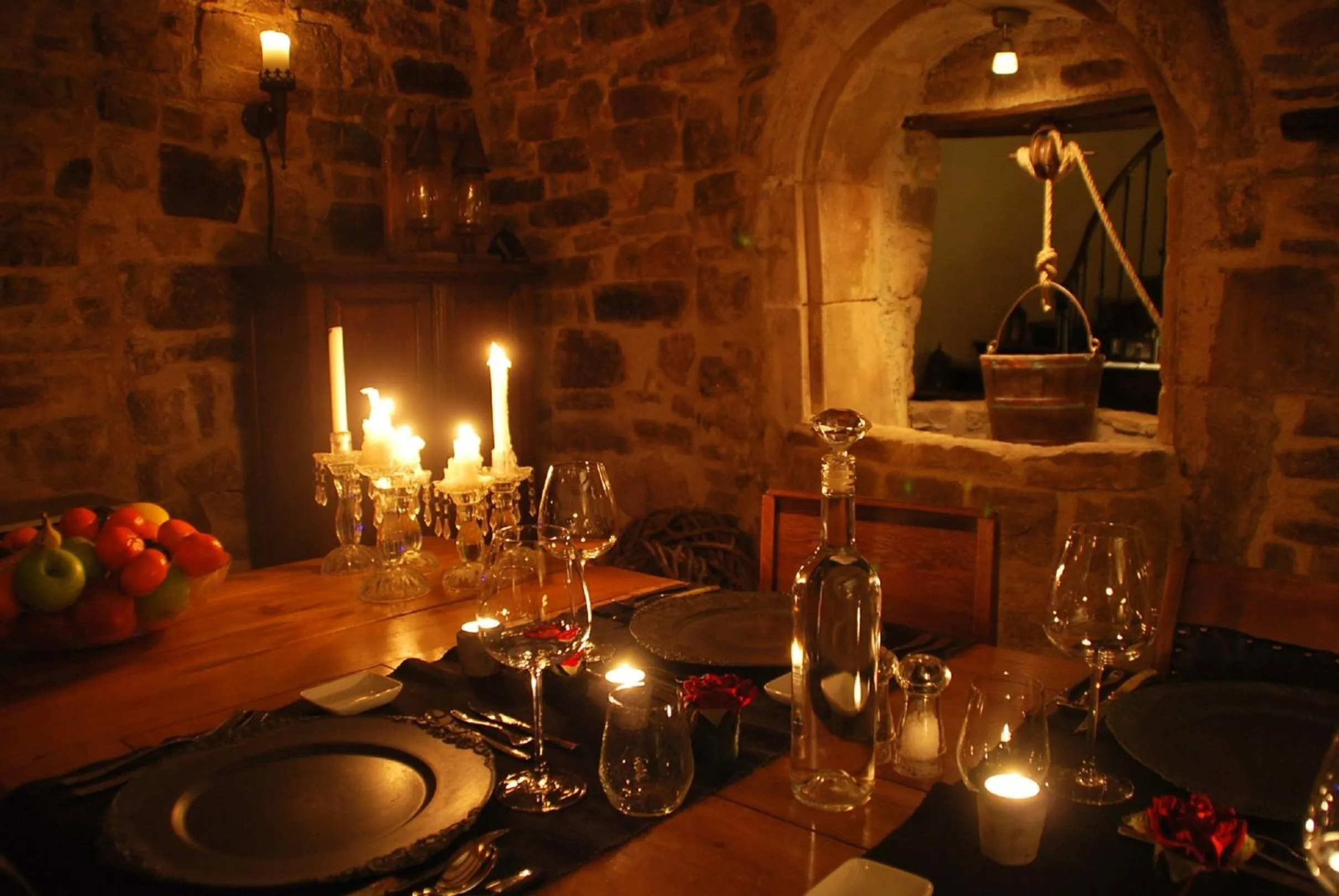 Dining area in La Maison au Puits