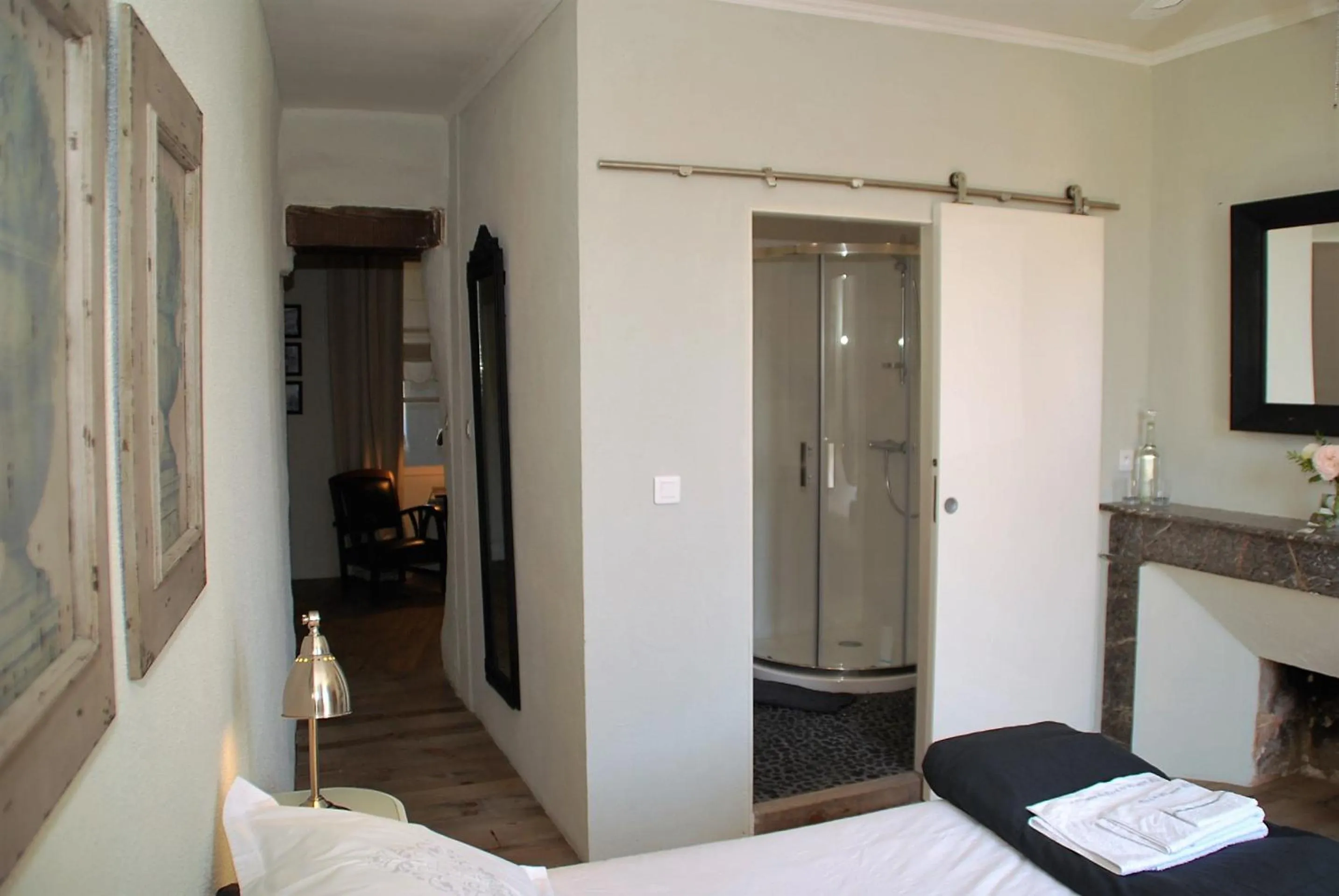 Seating area in La Maison au Puits