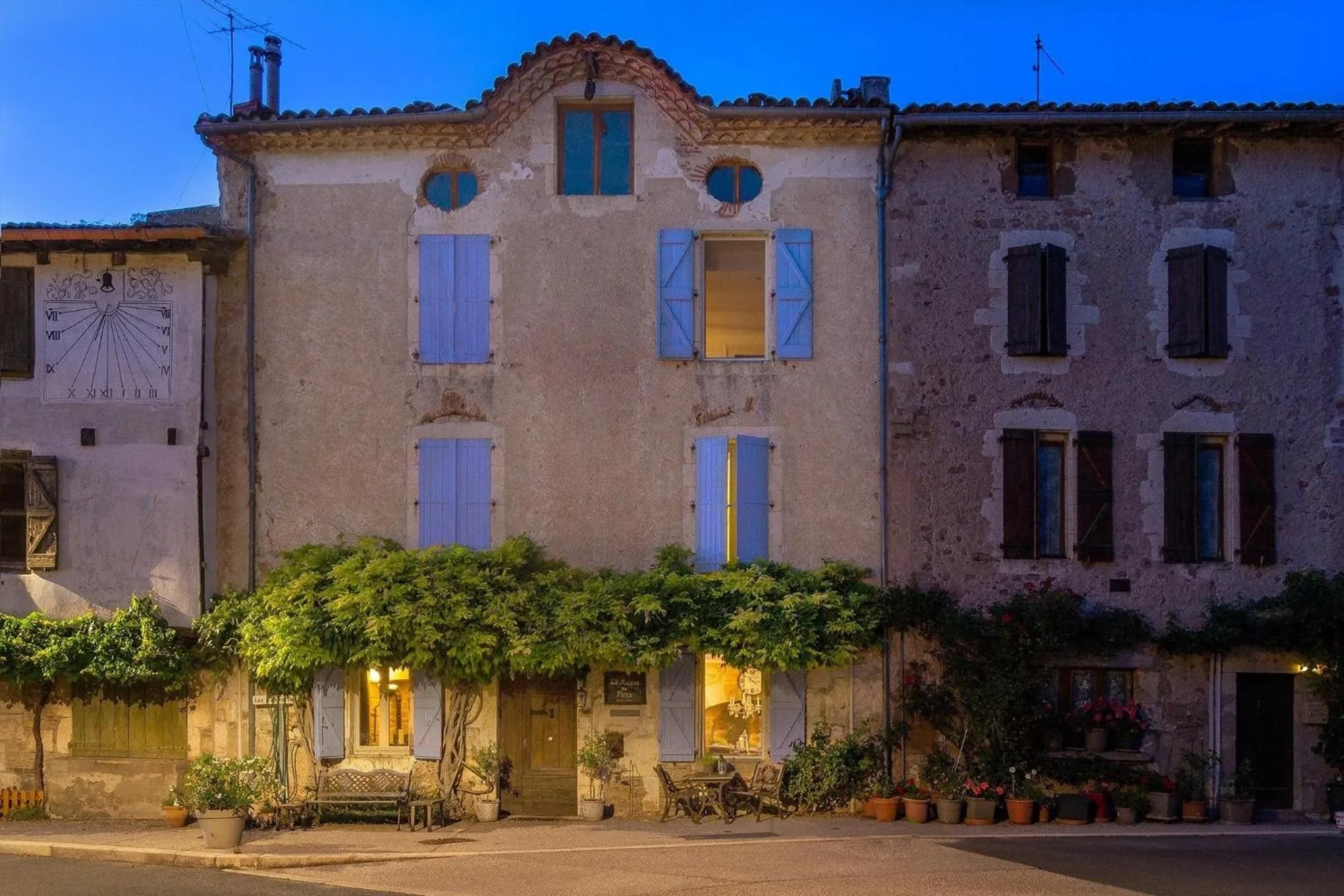 Garden in La Maison au Puits