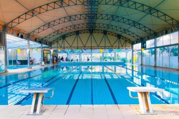 Pool view in Hotel La Cavalera