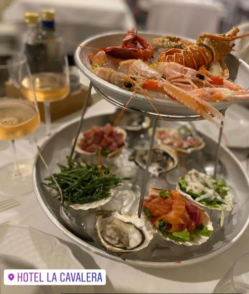Food and drinks in Hotel La Cavalera