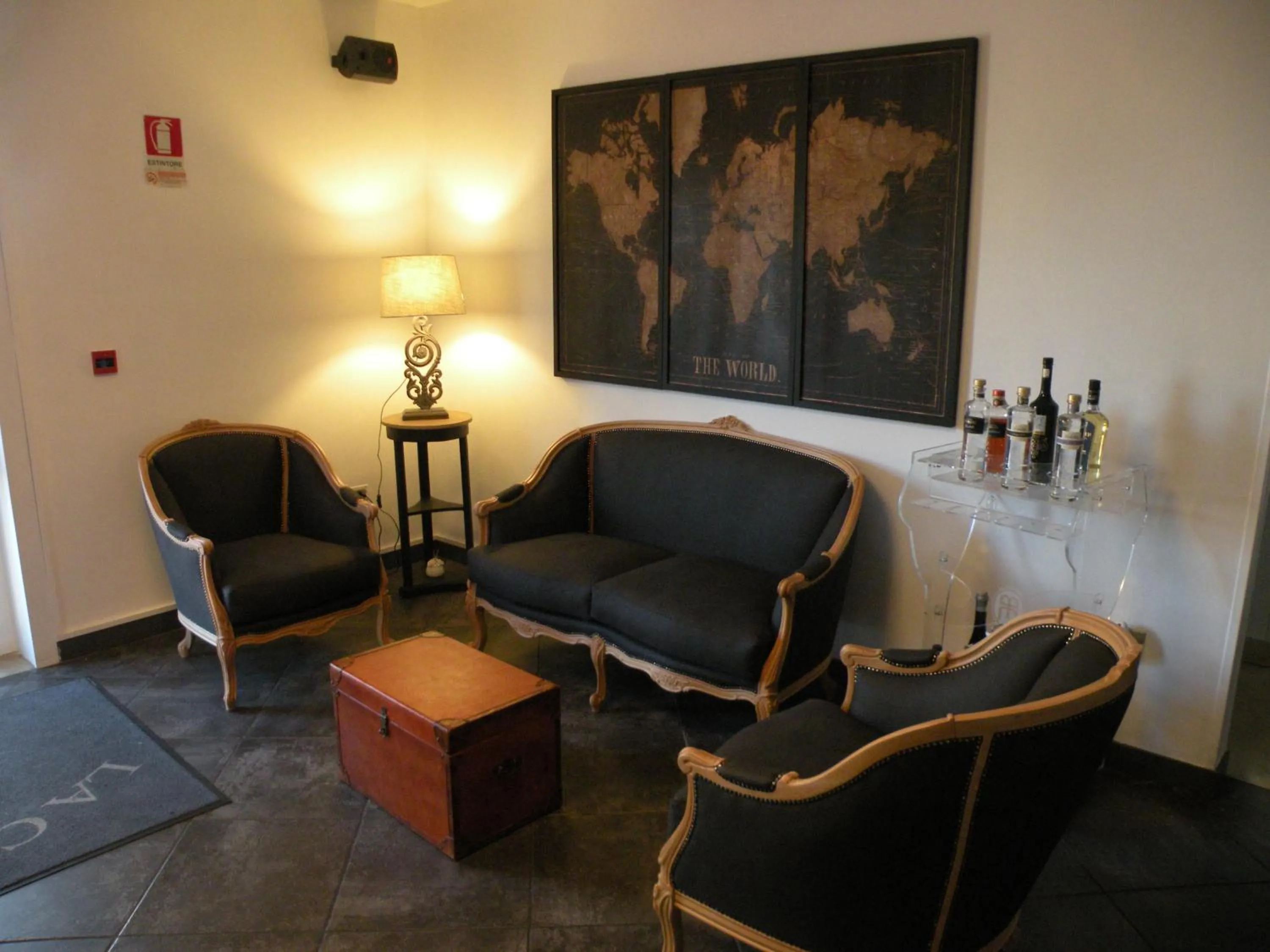 Lobby or reception in Hotel La Cavalera