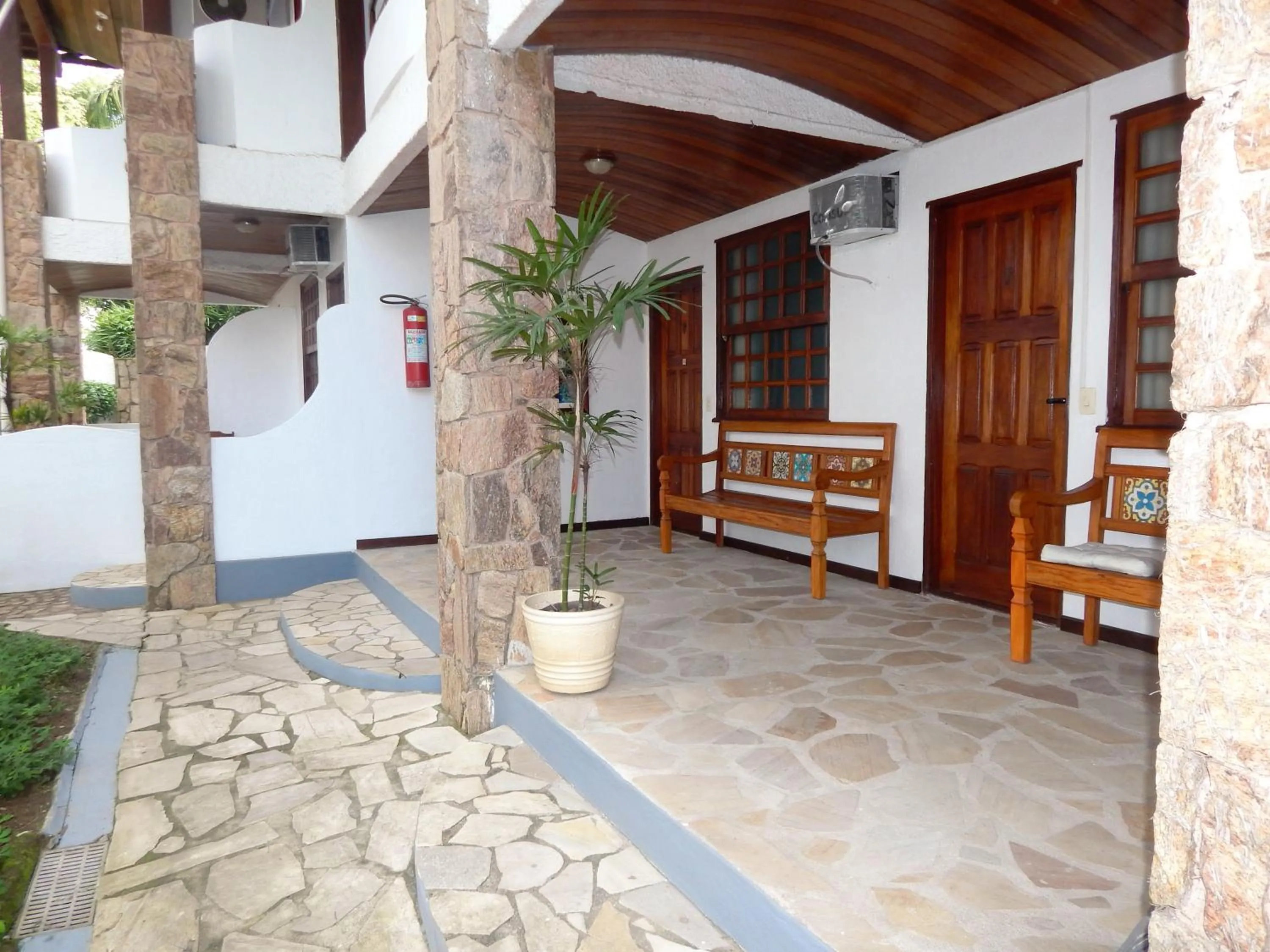 Patio in HOTELARE Hotel Brunello