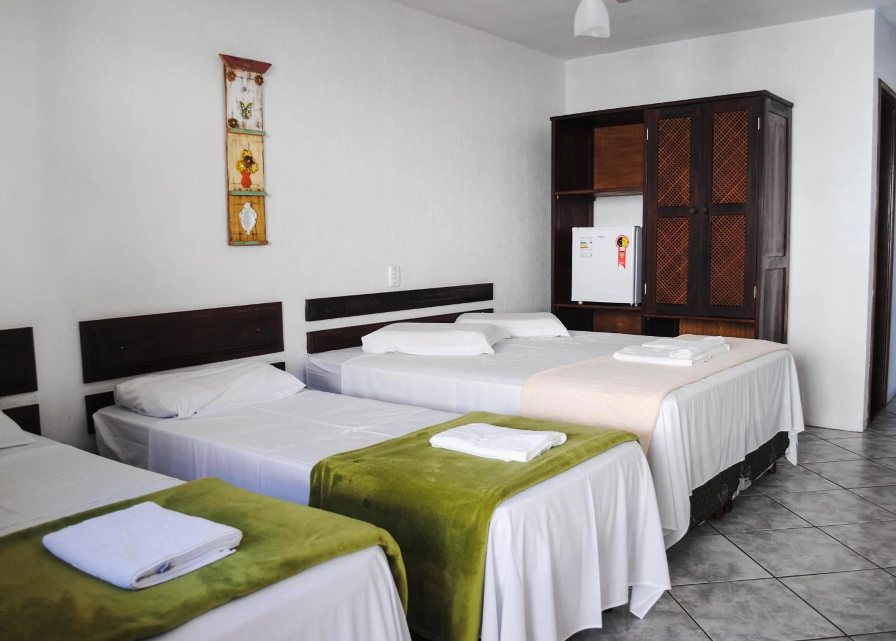 Bed in HOTELARE Hotel Brunello