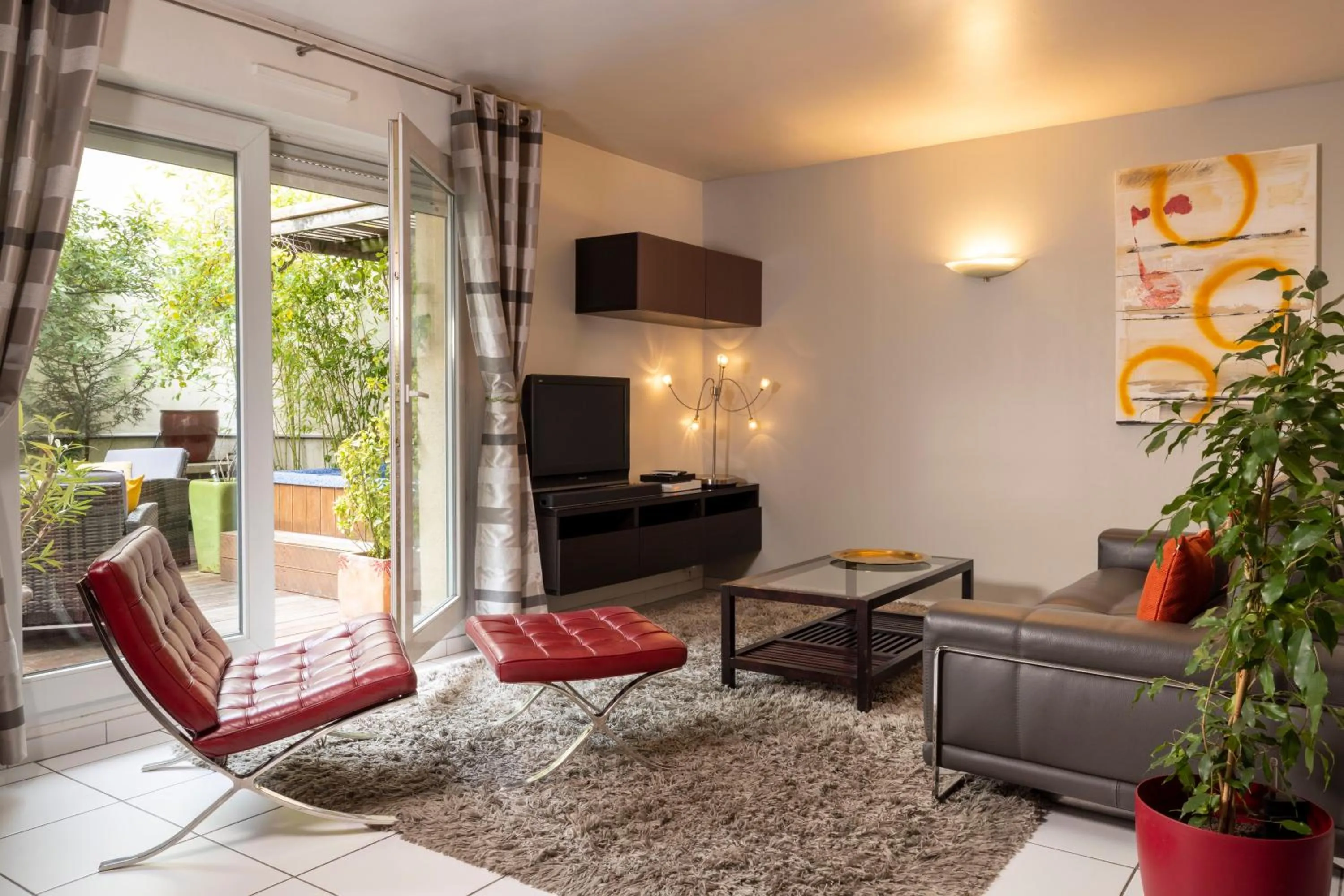 Living room in Maison Lavaud
