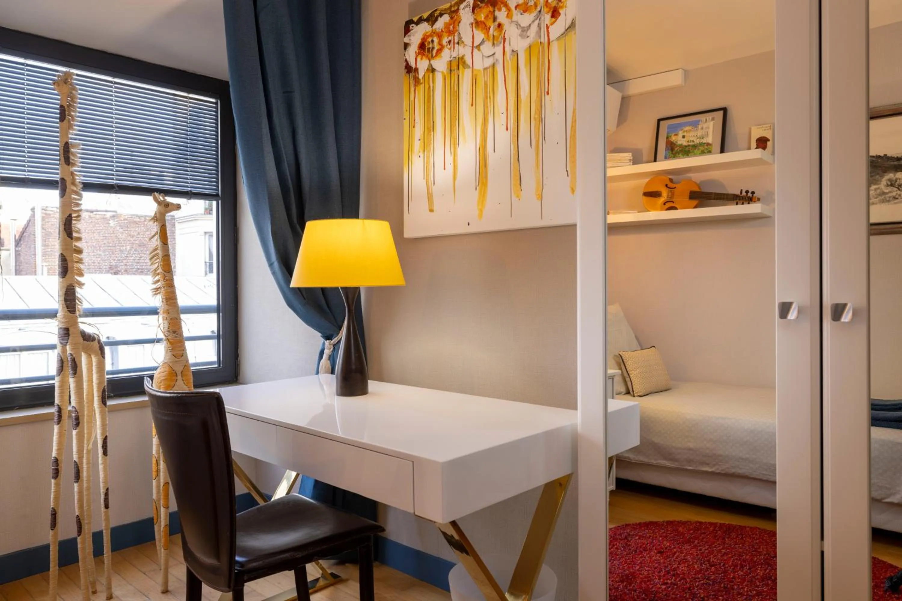 Bed in Maison Lavaud