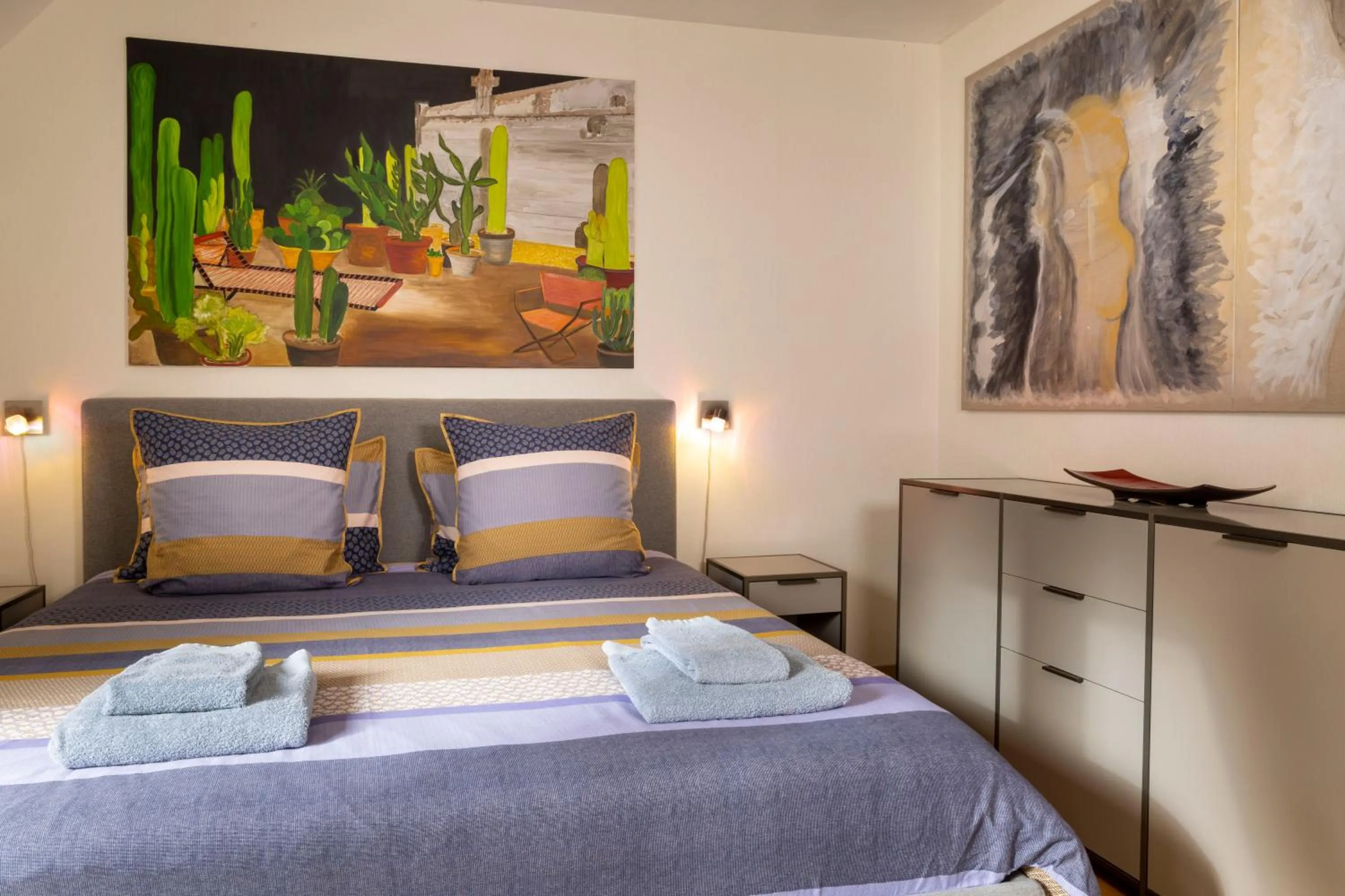 Bedroom, Bed in Maison Lavaud