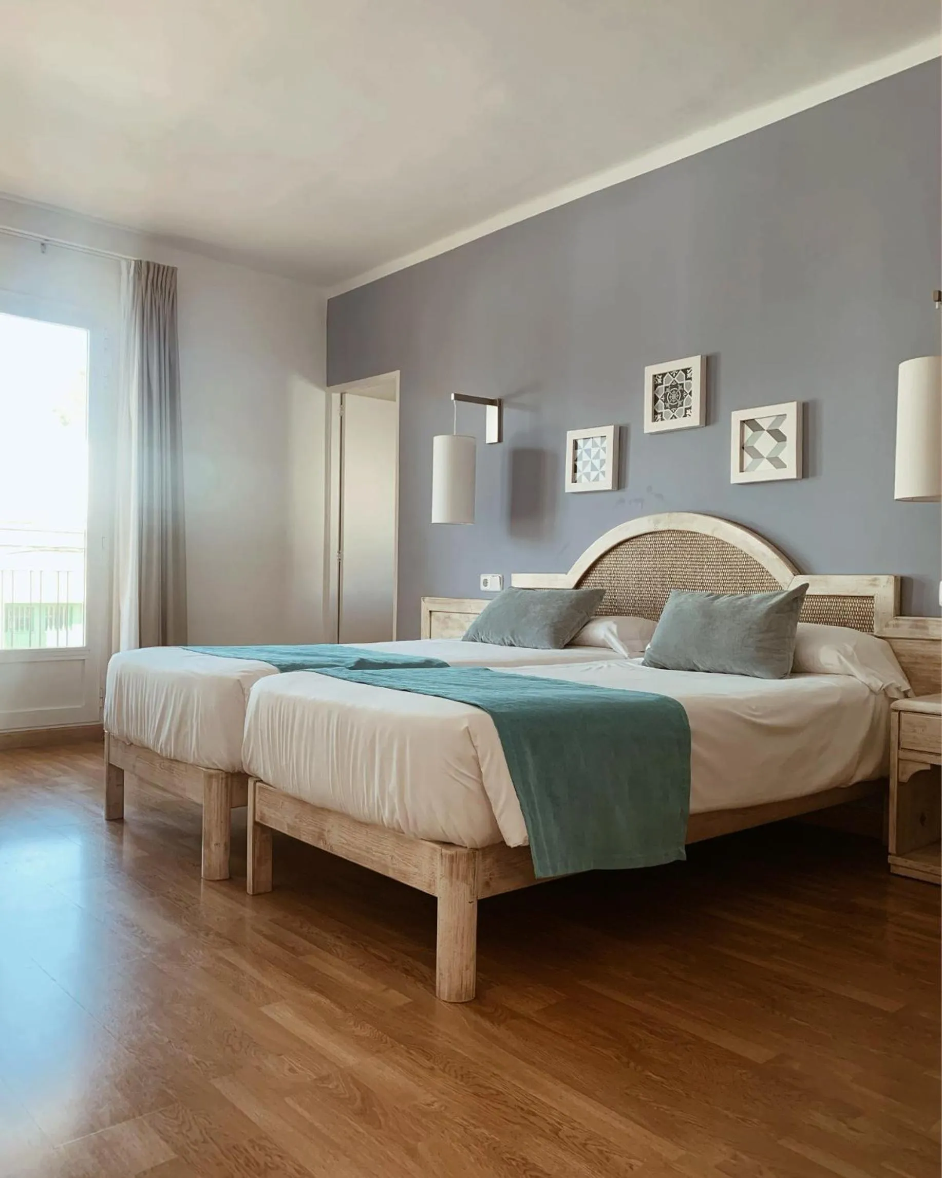 Bed in Hostal HPC Porto Colom