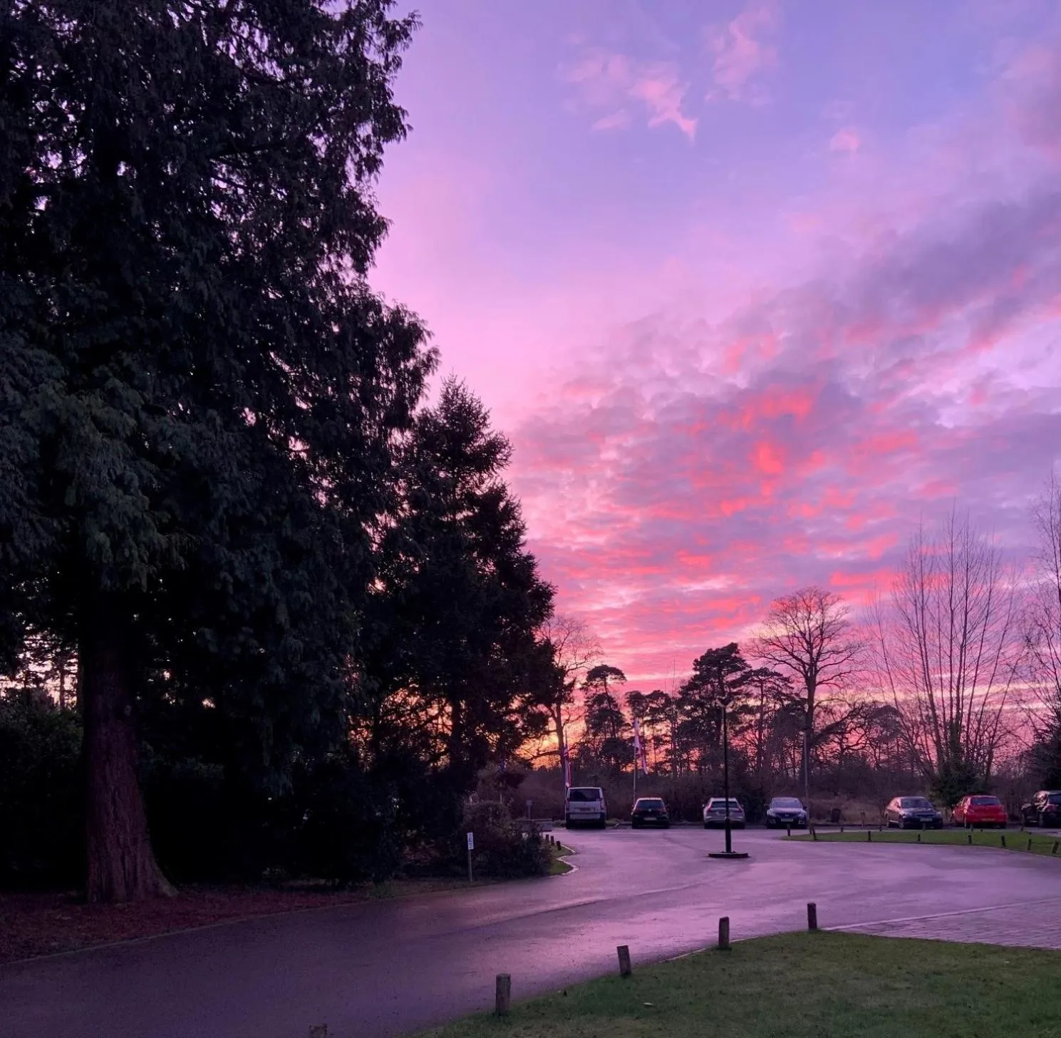 Parking in Burn Hall Hotel