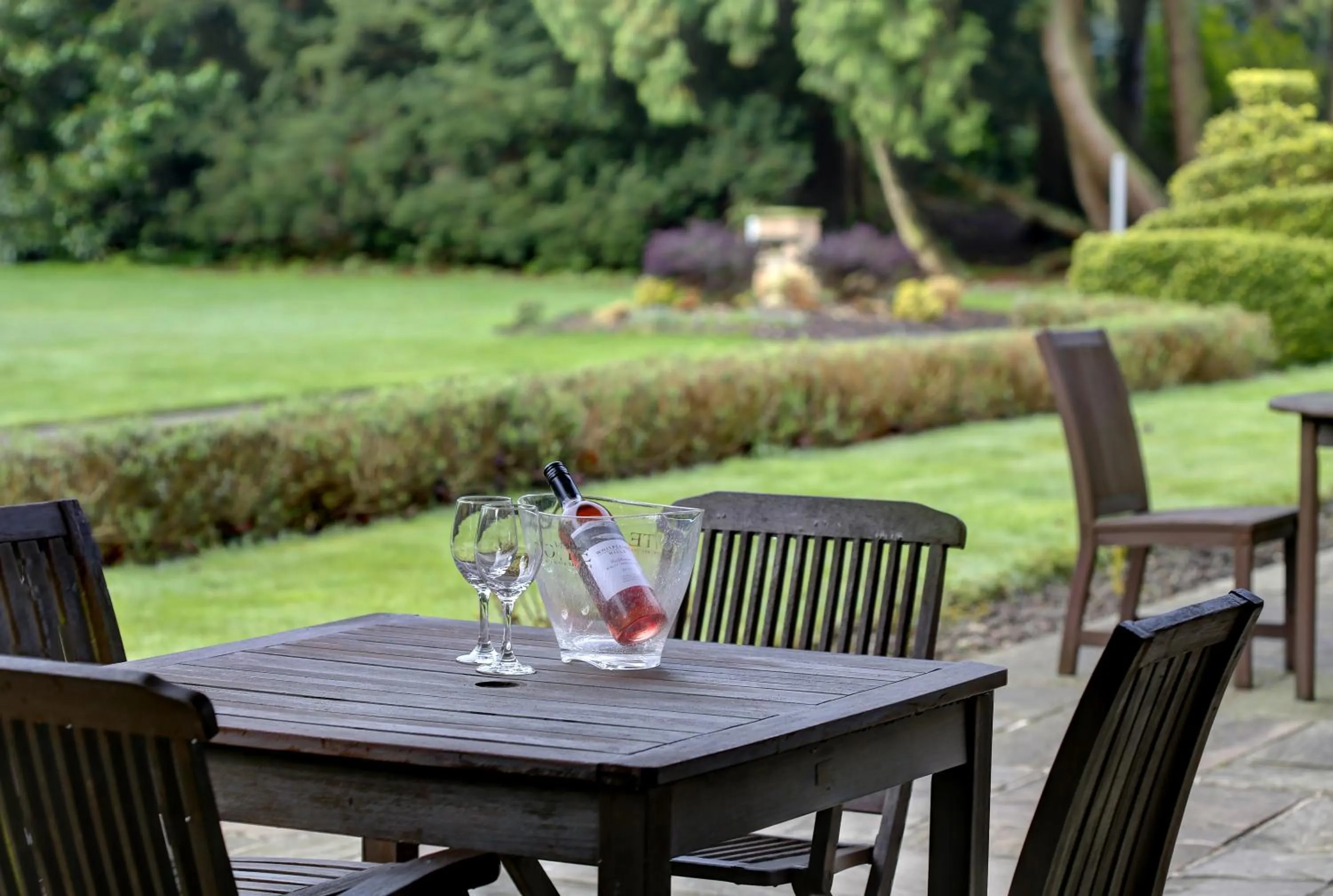 Garden in Burn Hall Hotel