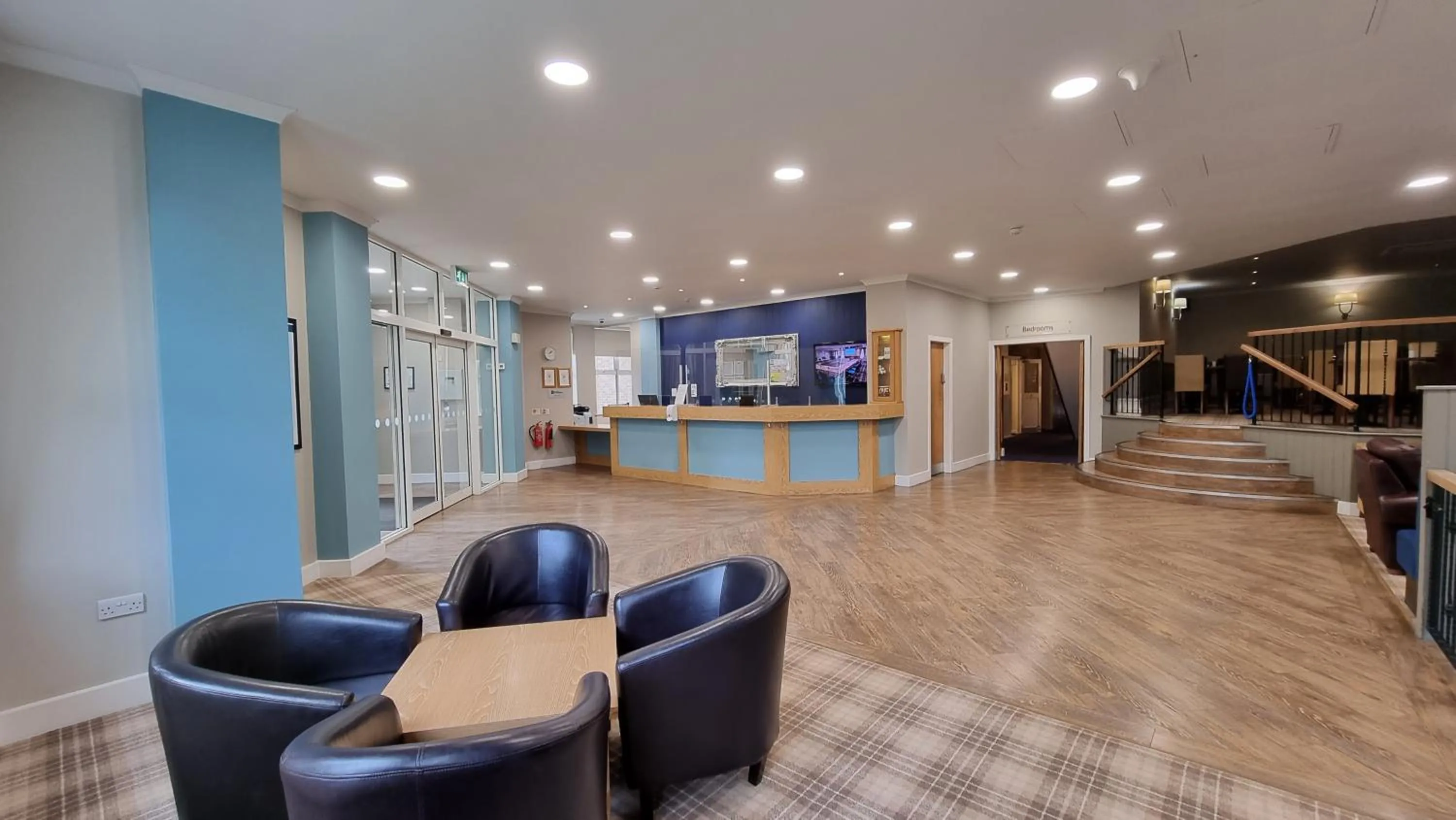 Lobby or reception in Burn Hall Hotel