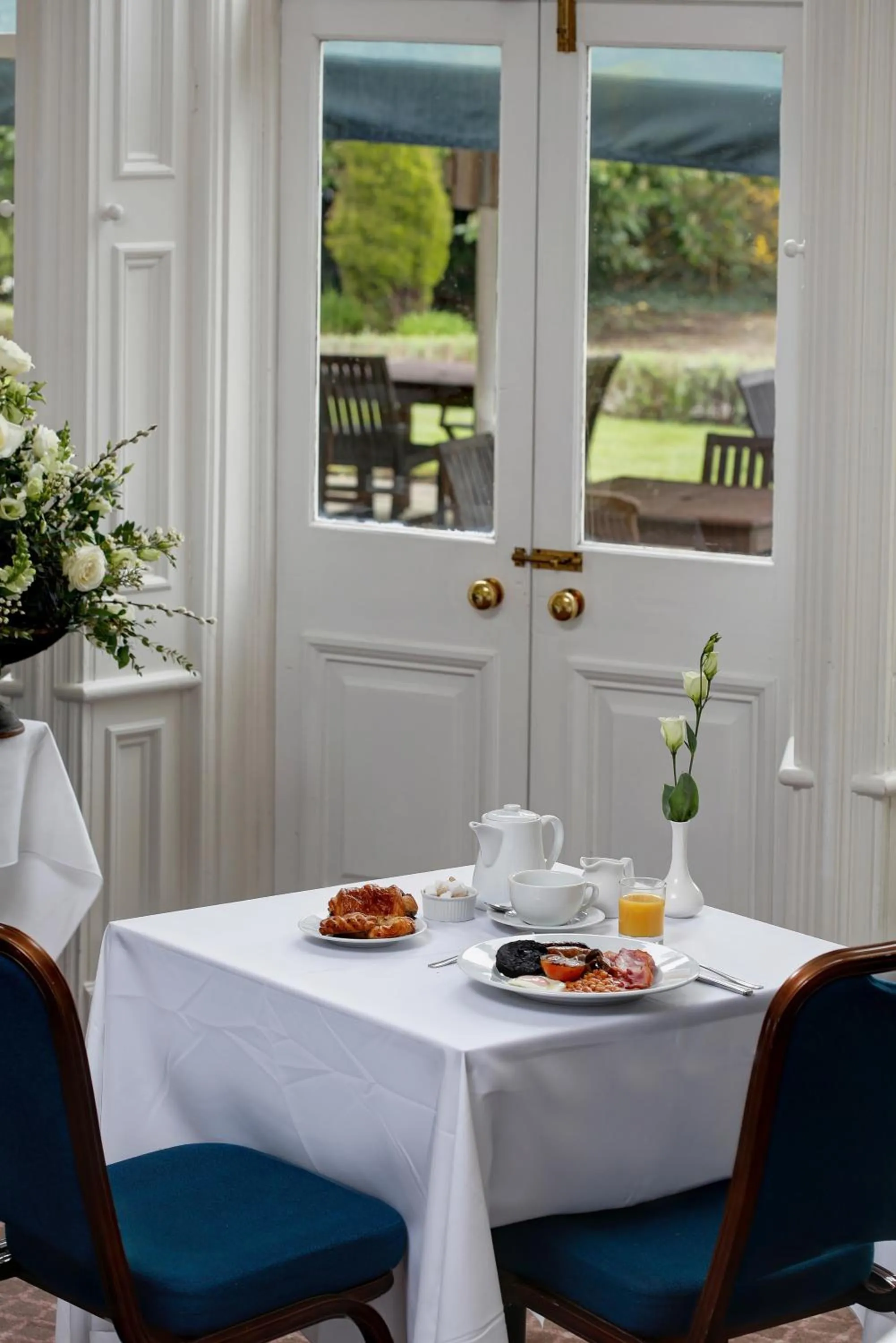 Food close-up in Burn Hall Hotel