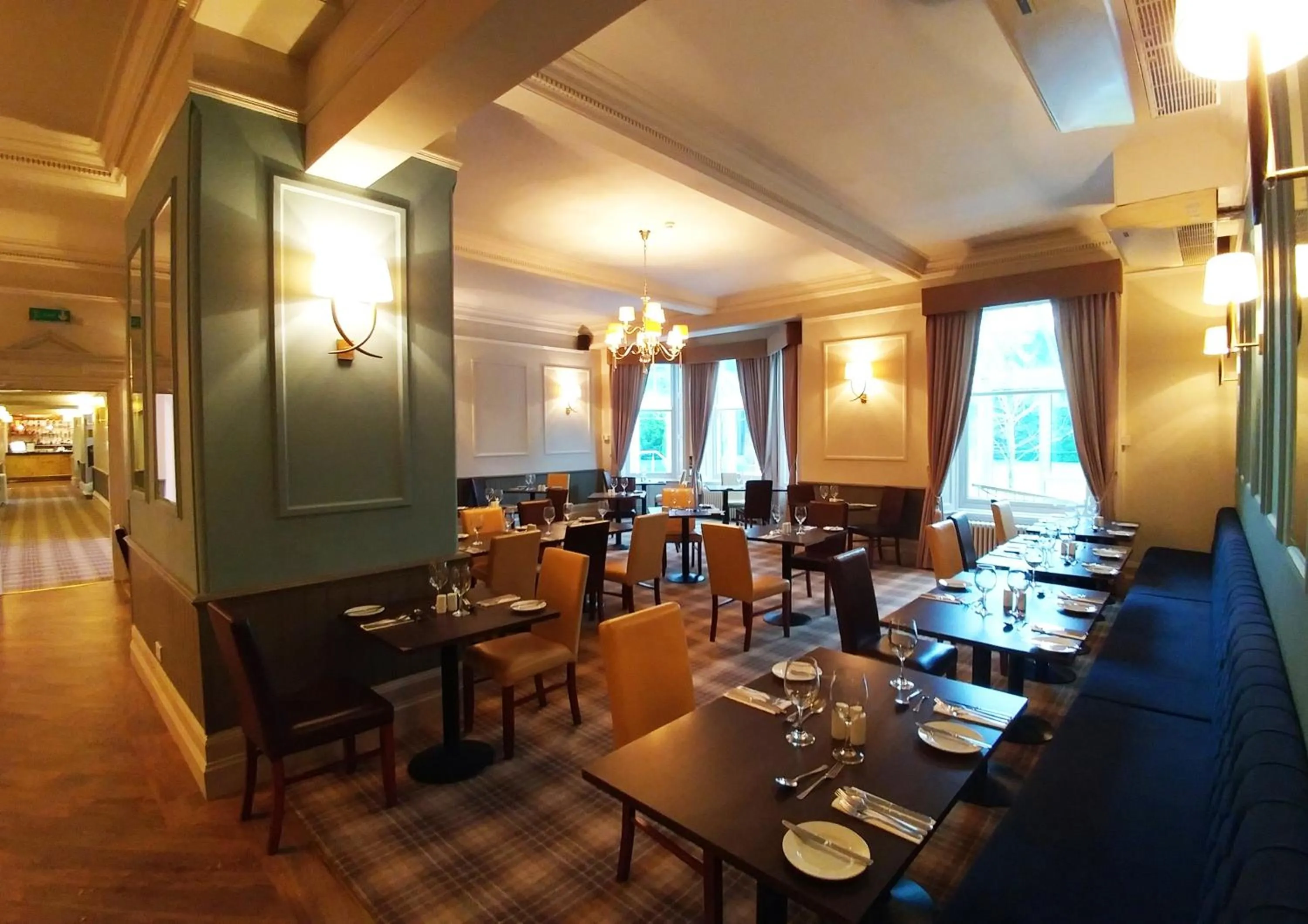 Restaurant/places to eat in Burn Hall Hotel