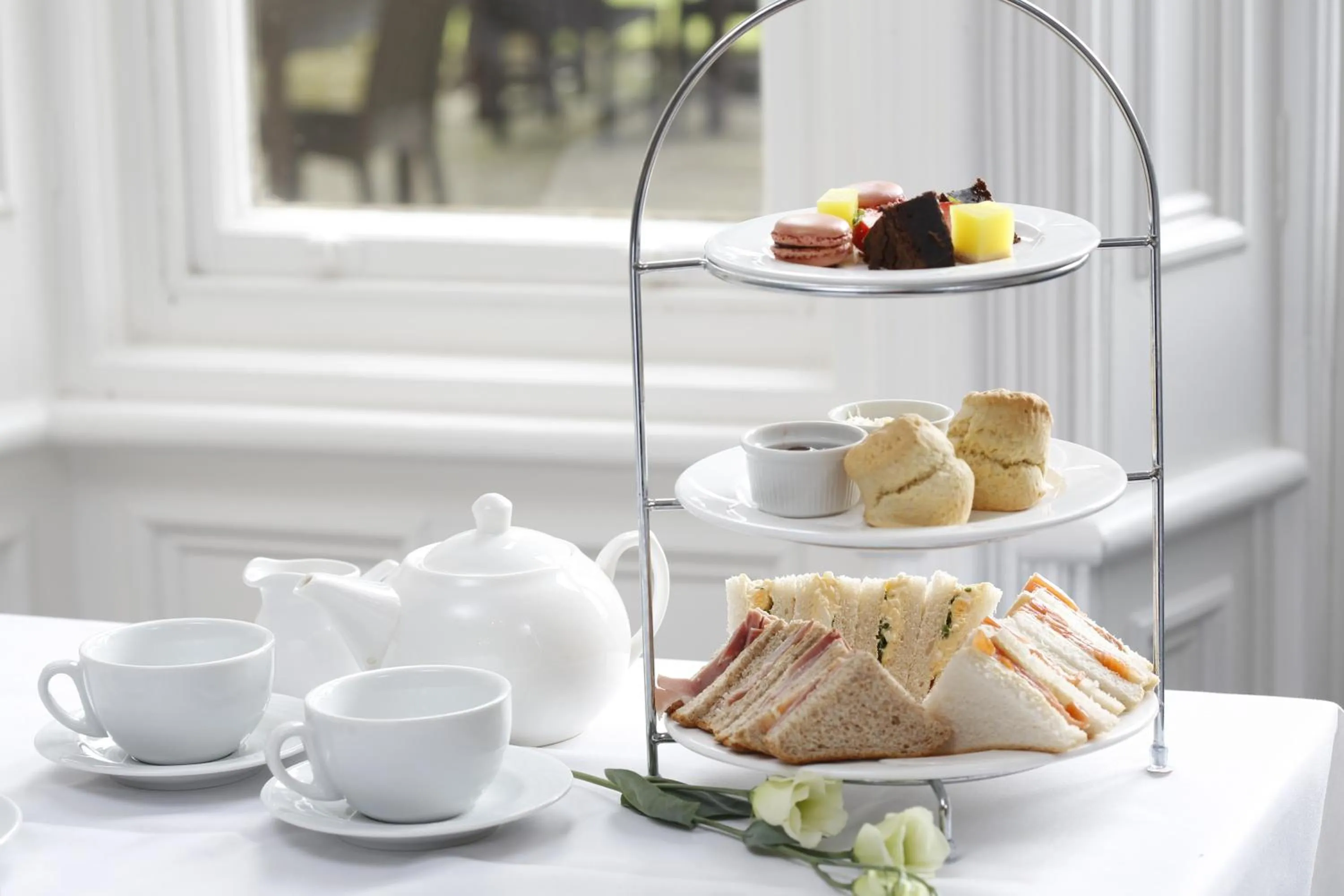 Food close-up in Burn Hall Hotel