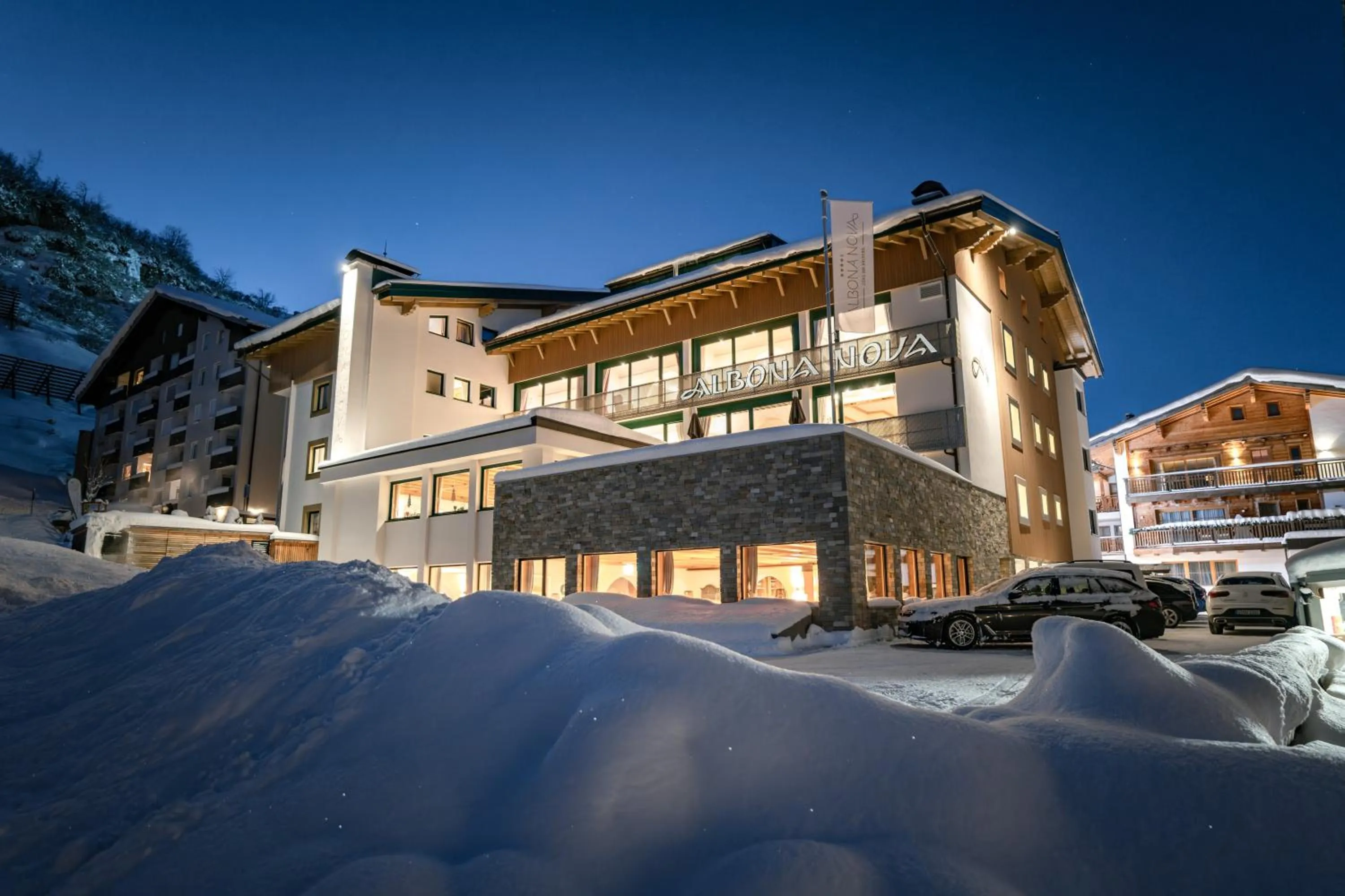 Property building in Hotel Albona Nova