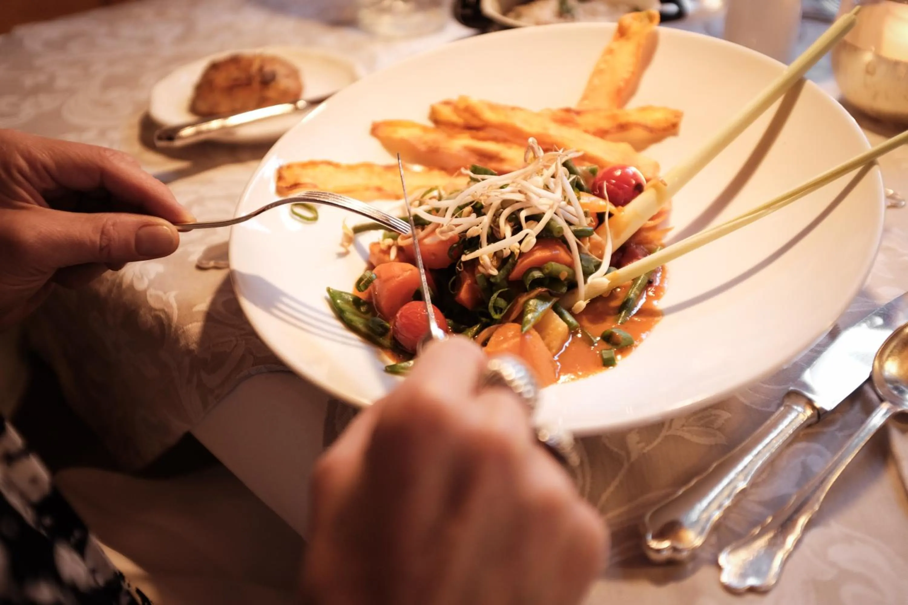 Food and drinks in Hotel Albona Nova