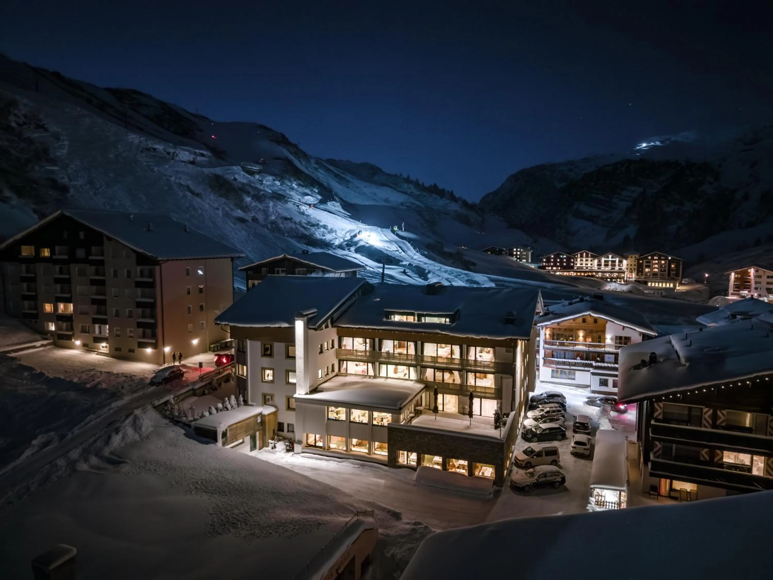 Property building in Hotel Albona Nova