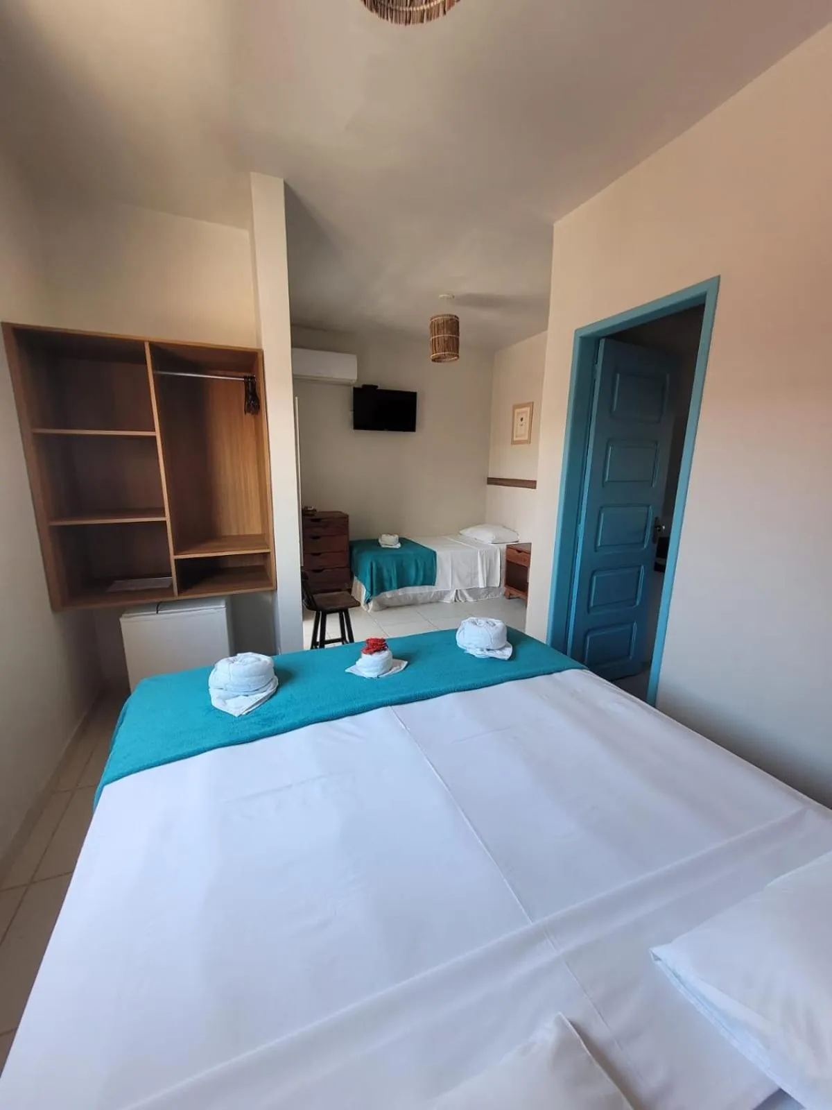 Bedroom, Bed in Pousada Tartaruga