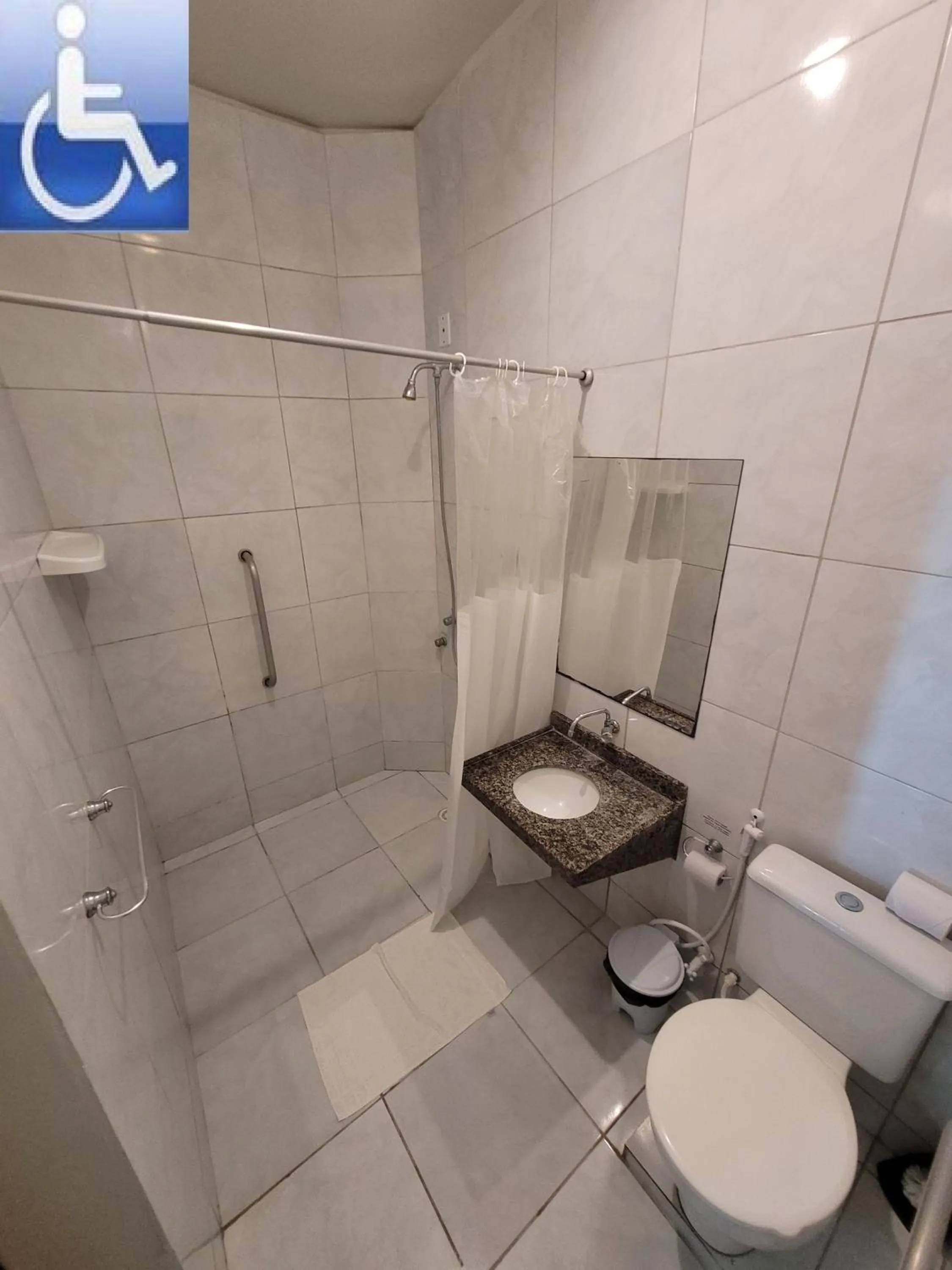 Bathroom in Pousada Tartaruga