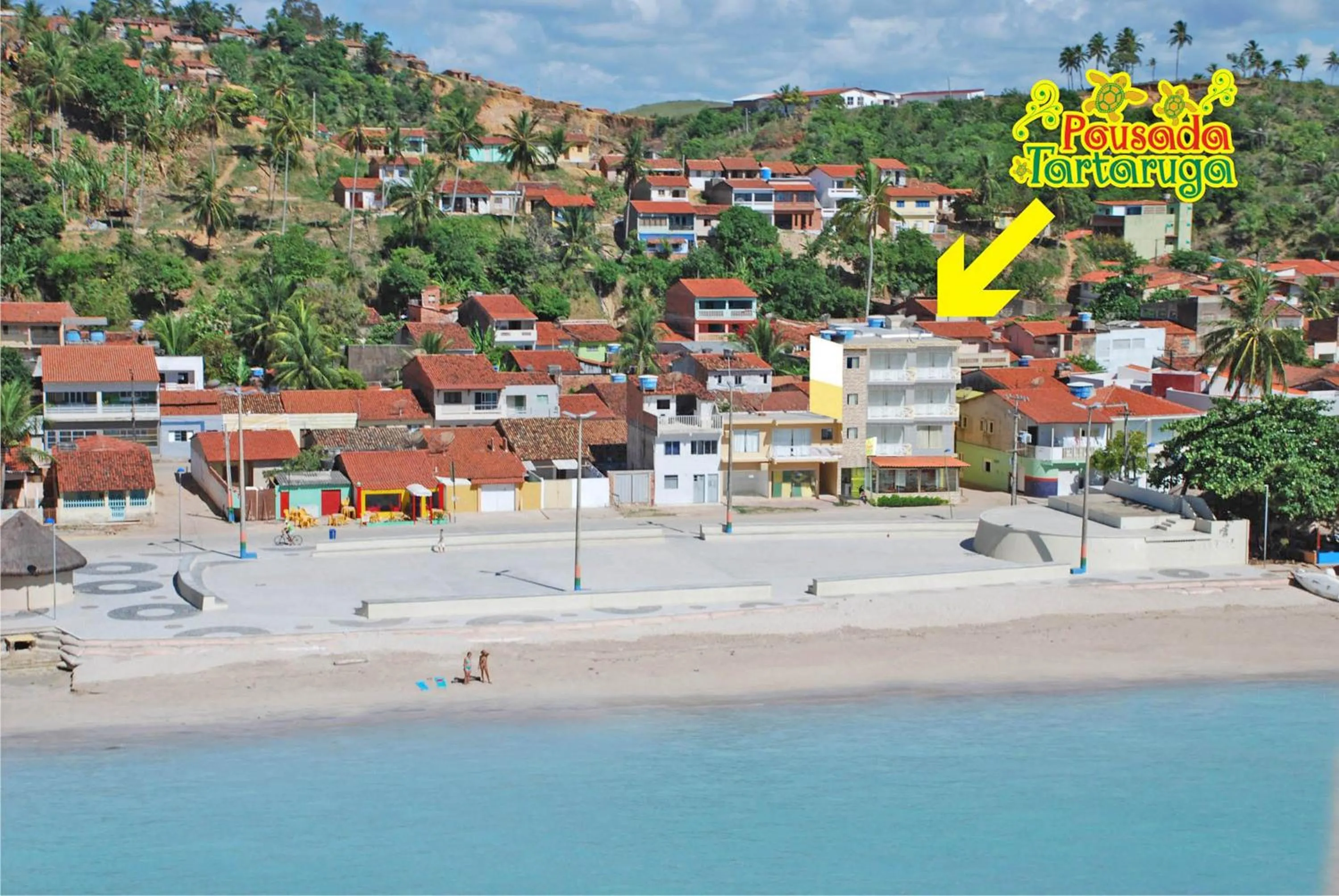 Property logo or sign in Pousada Tartaruga