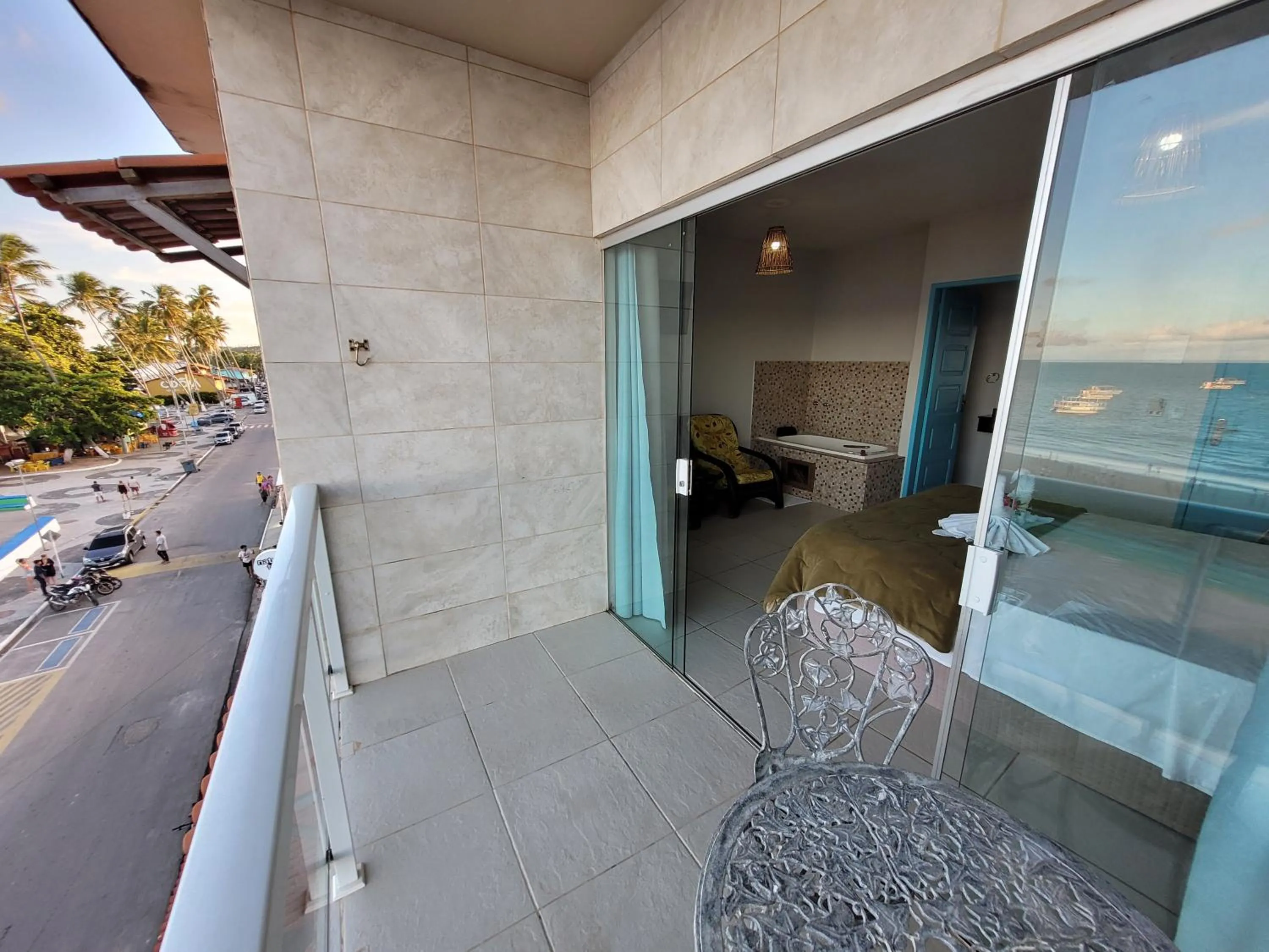 Sea view in Pousada Tartaruga