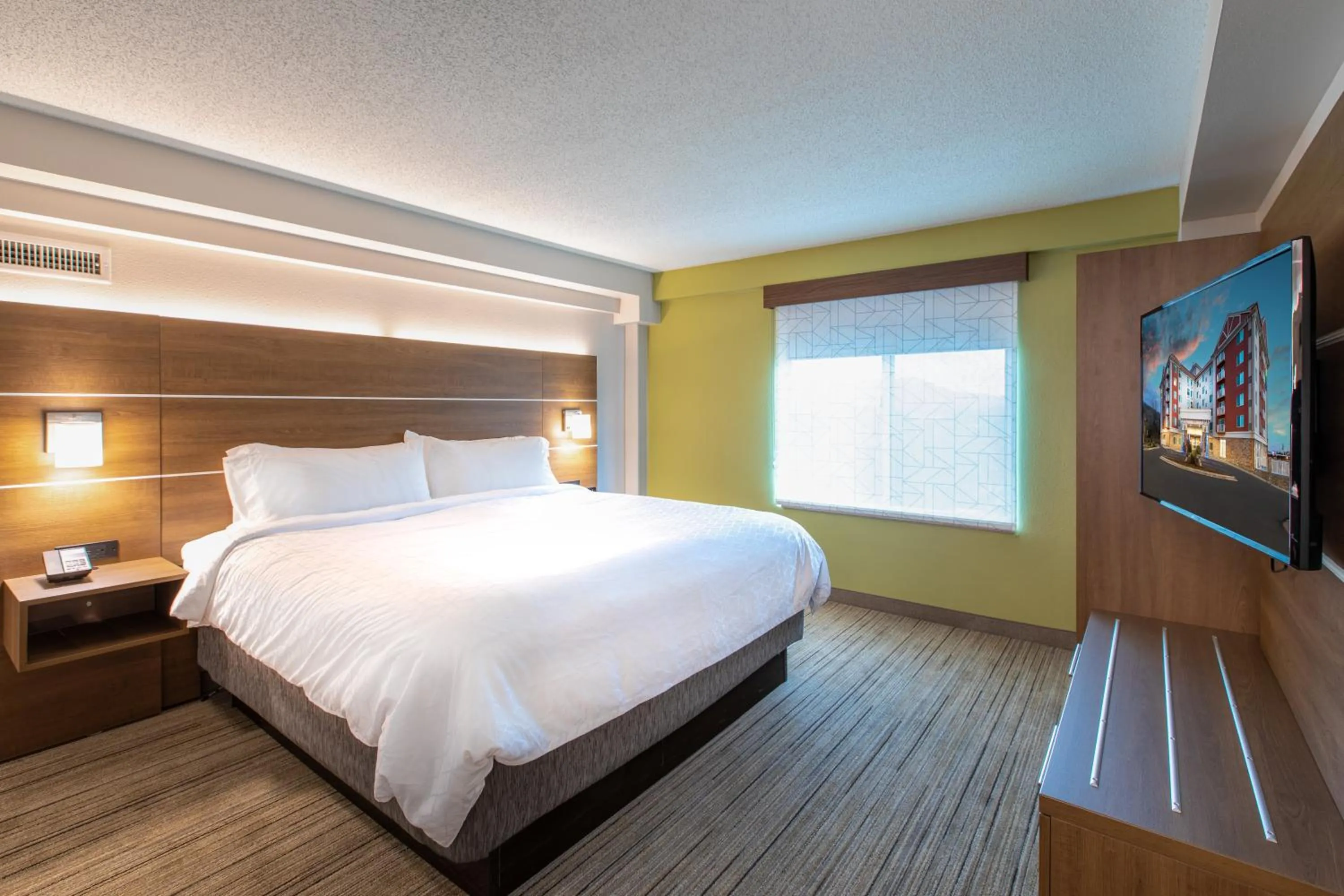 Photo of the whole room, Bed in Holiday Inn Express & Suites Asheville Downtown by IHG