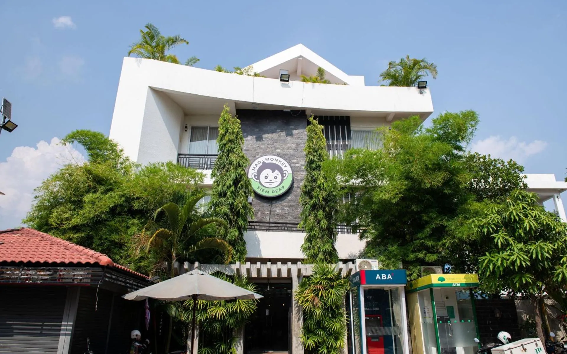 Property building in Mad Monkey Hostel Siem Reap