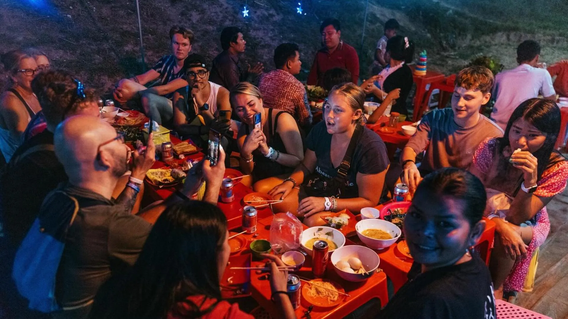 Lounge or bar in Mad Monkey Hostel Siem Reap