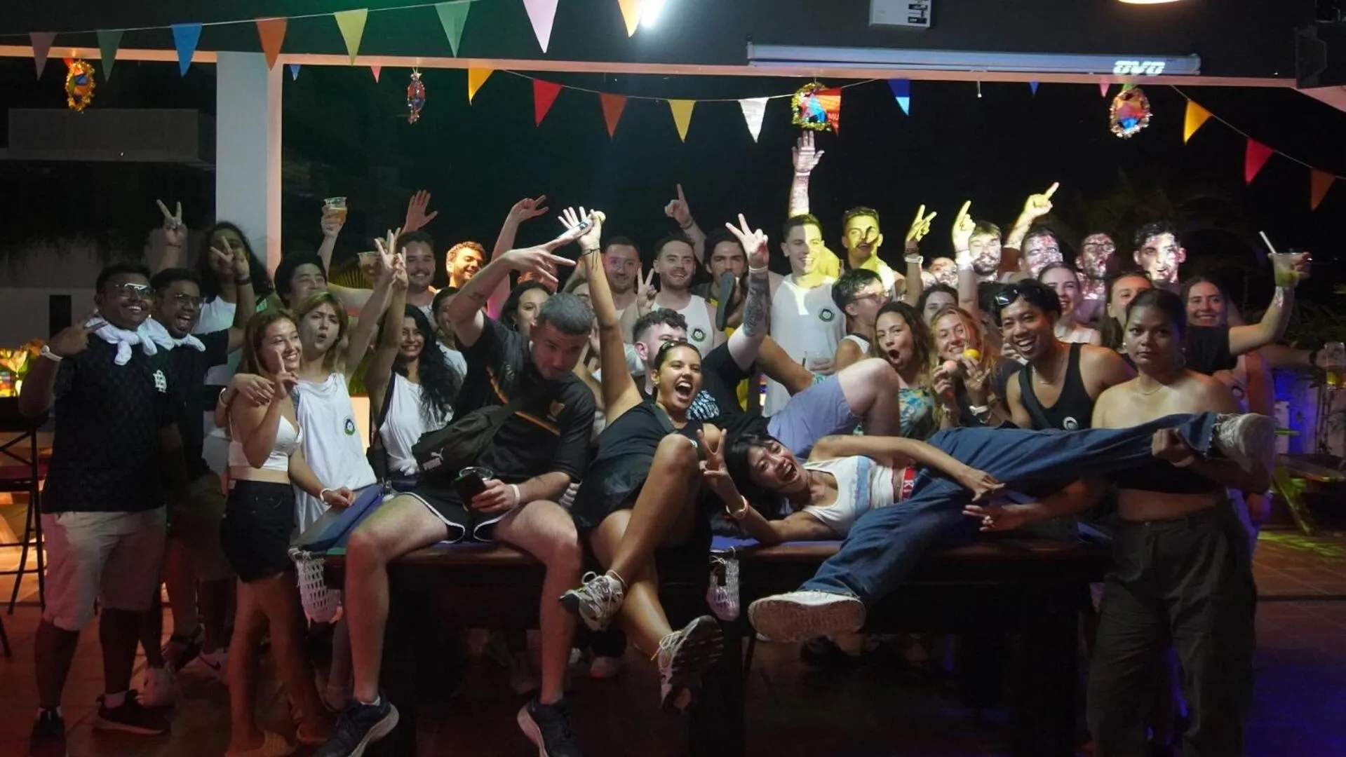 Lounge or bar in Mad Monkey Hostel Siem Reap