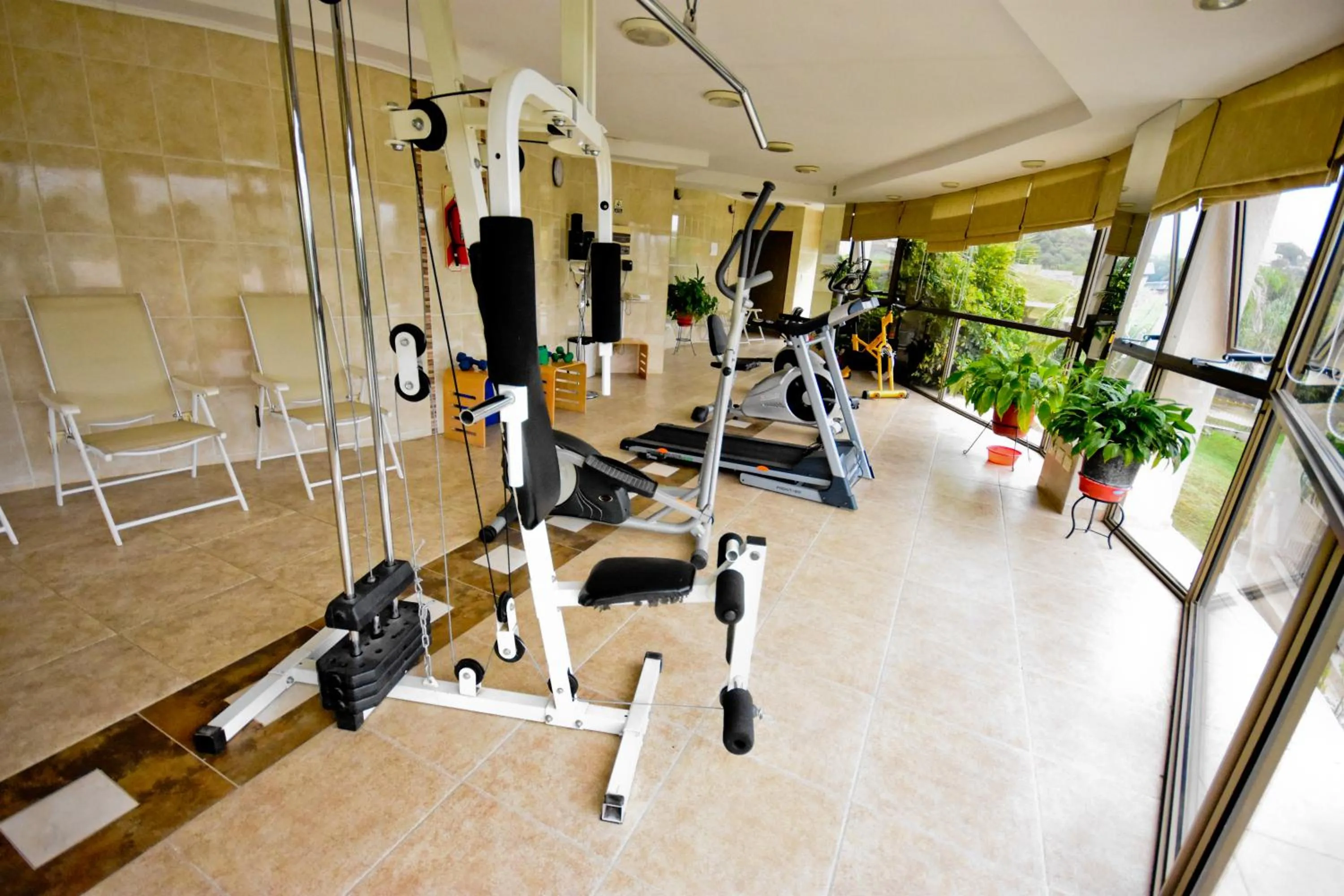 Fitness centre/facilities in Villa La Font Apart Hotel & Spa