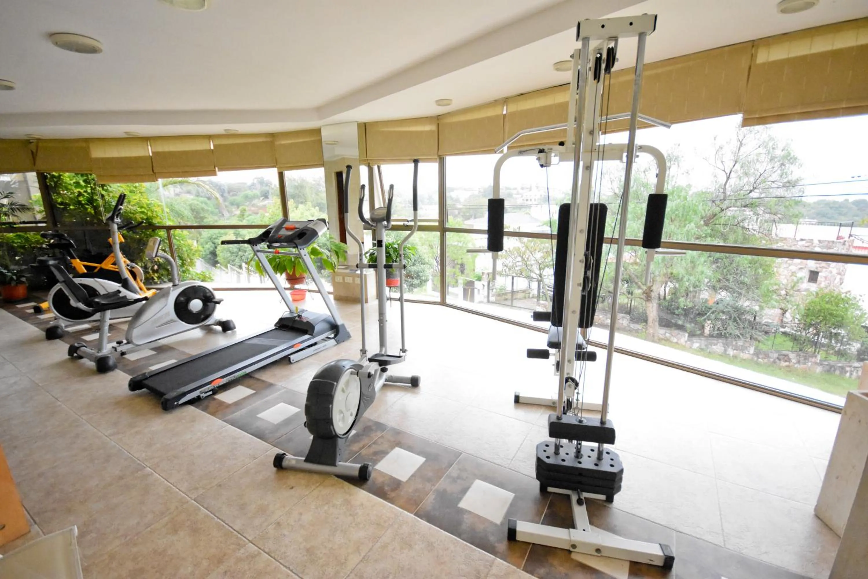 Fitness centre/facilities in Villa La Font Apart Hotel & Spa
