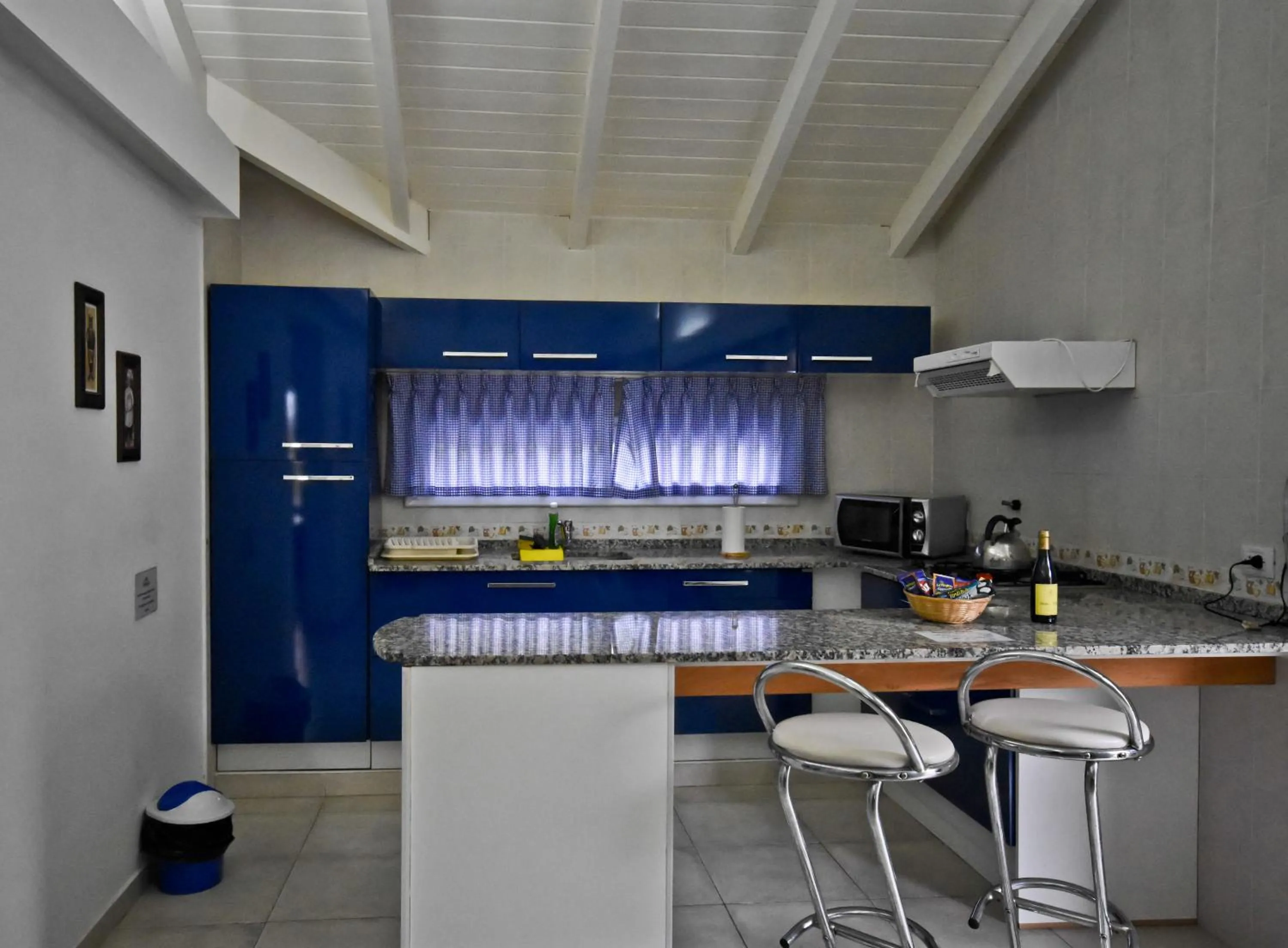 Kitchen or kitchenette in Villa La Font Apart Hotel & Spa