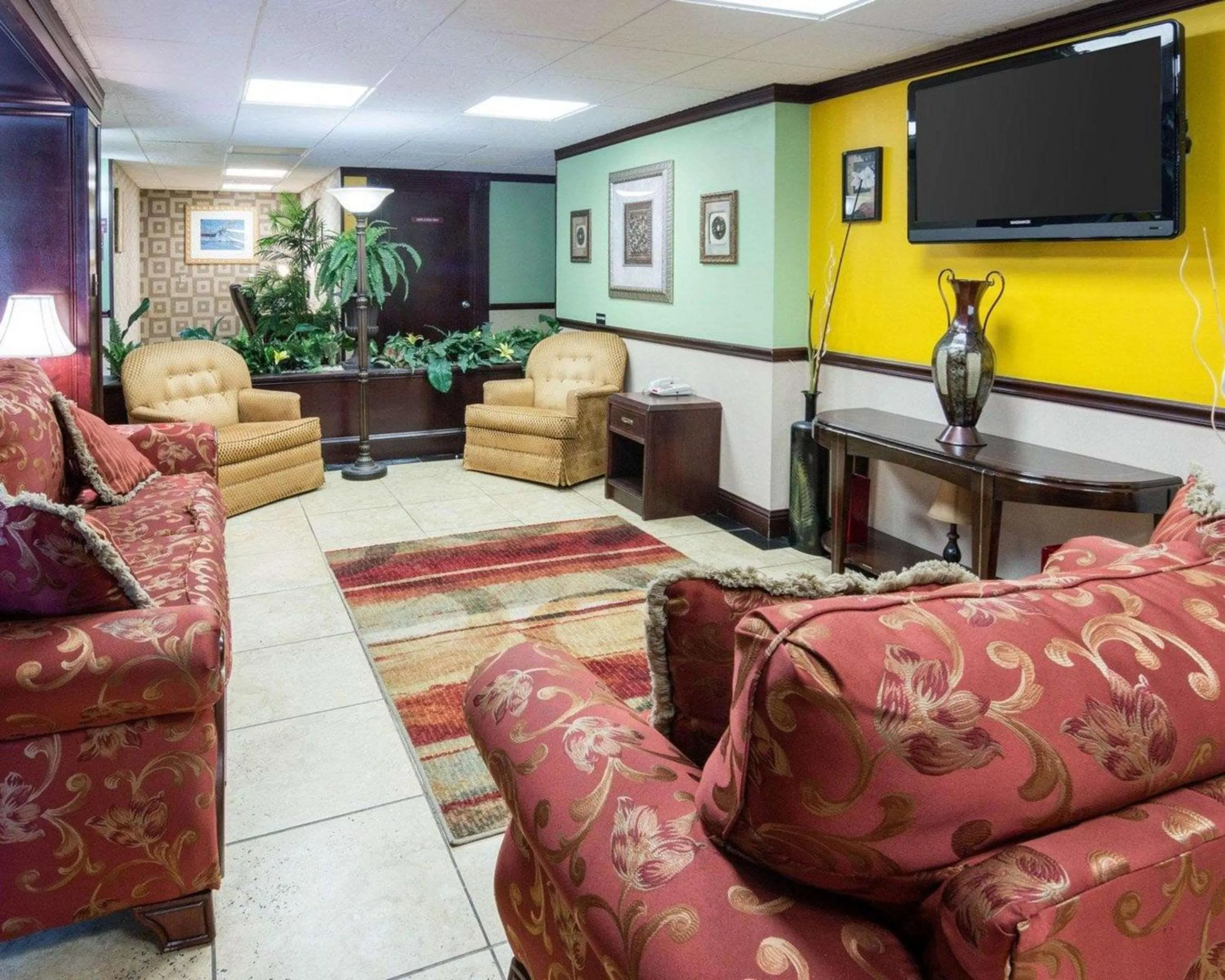 Lobby or reception in Quality Inn Shreveport Airport
