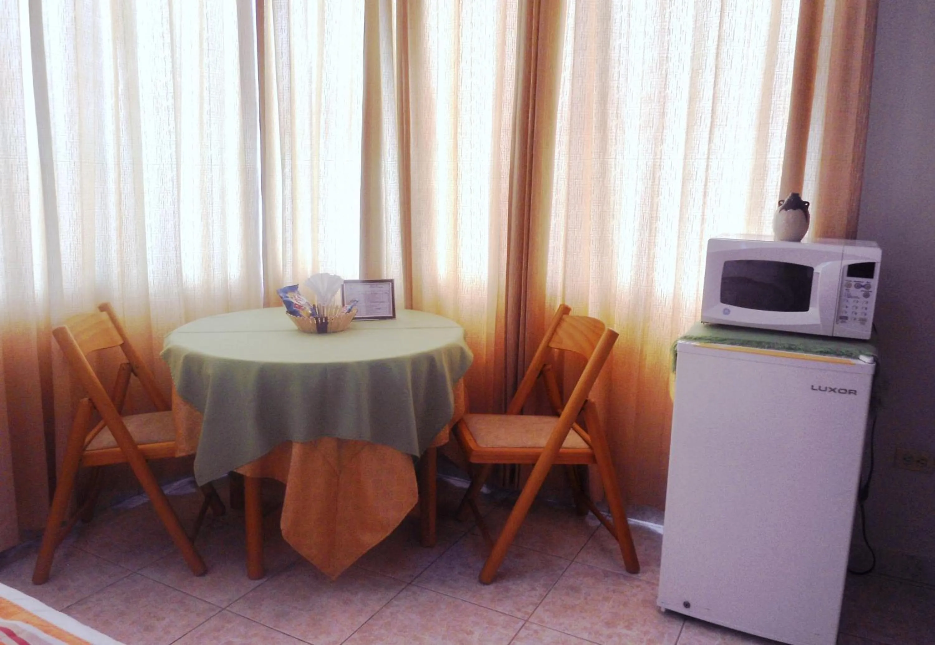 Seating area in Hotel Air Suites